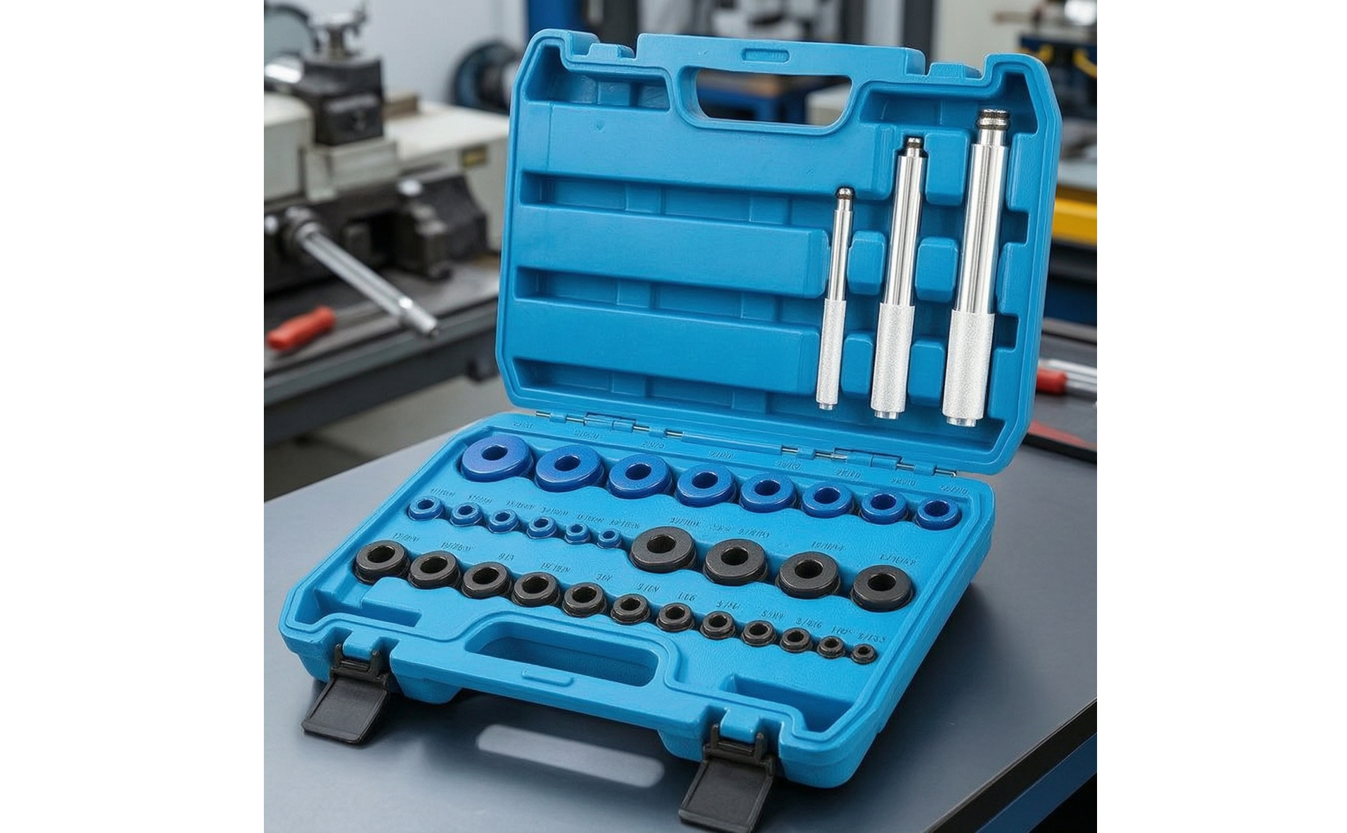 33 Pieces Bearing Installation Tool Kit Metric and Imperial for Workshop, DIYers