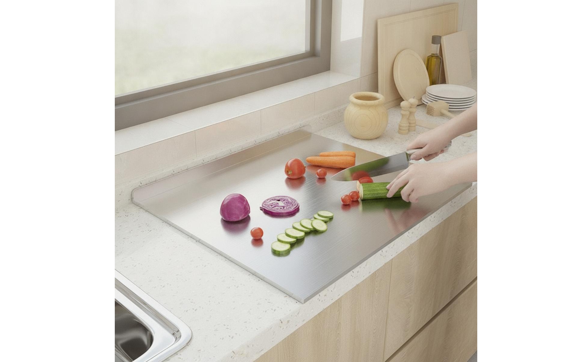 Stainless Steel Board Food Grade Stainless Steel Chopping Board