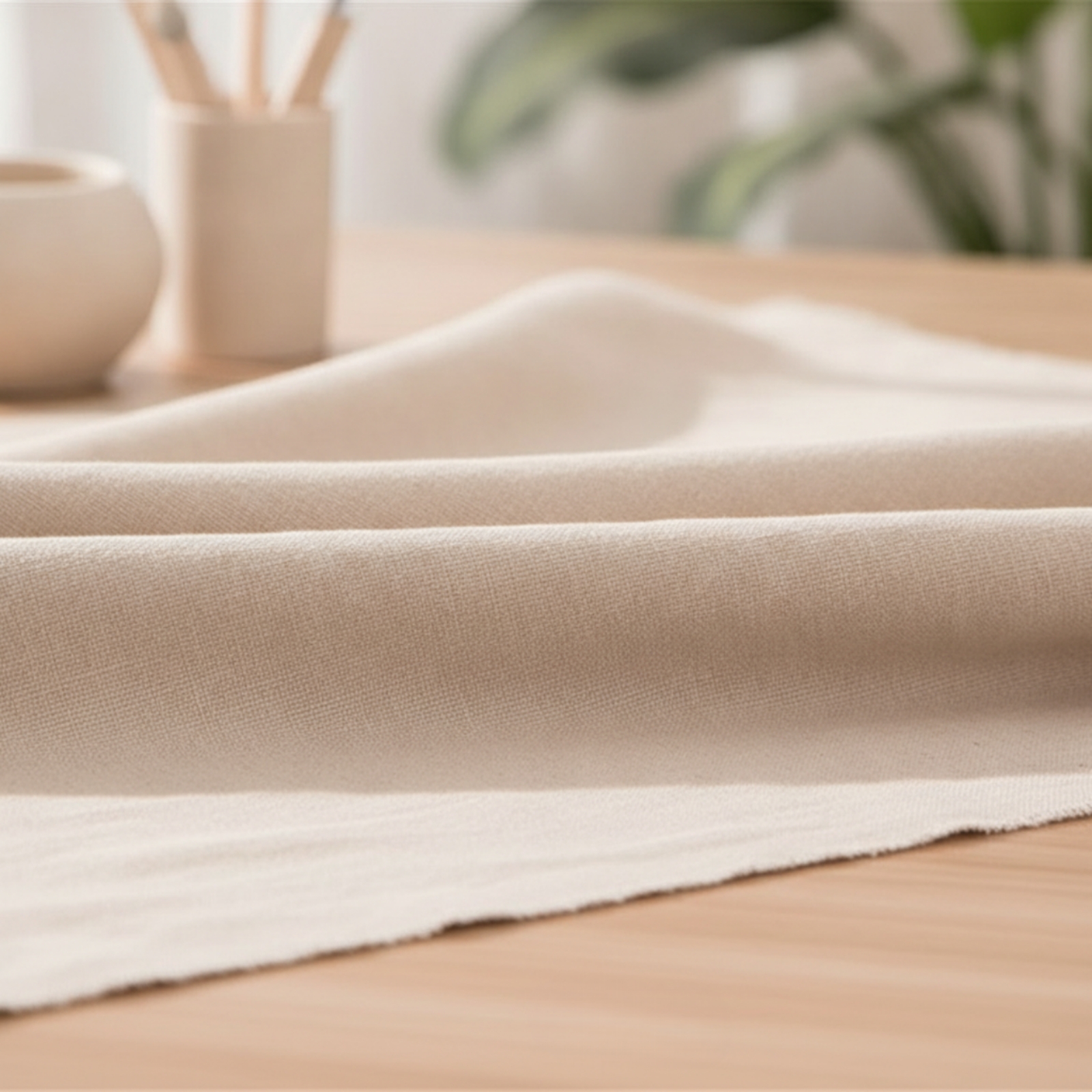Pottery Burlap Cloth Coarse Clay Rolling Cloth Linen-Textured for Potters - Produktbild 1