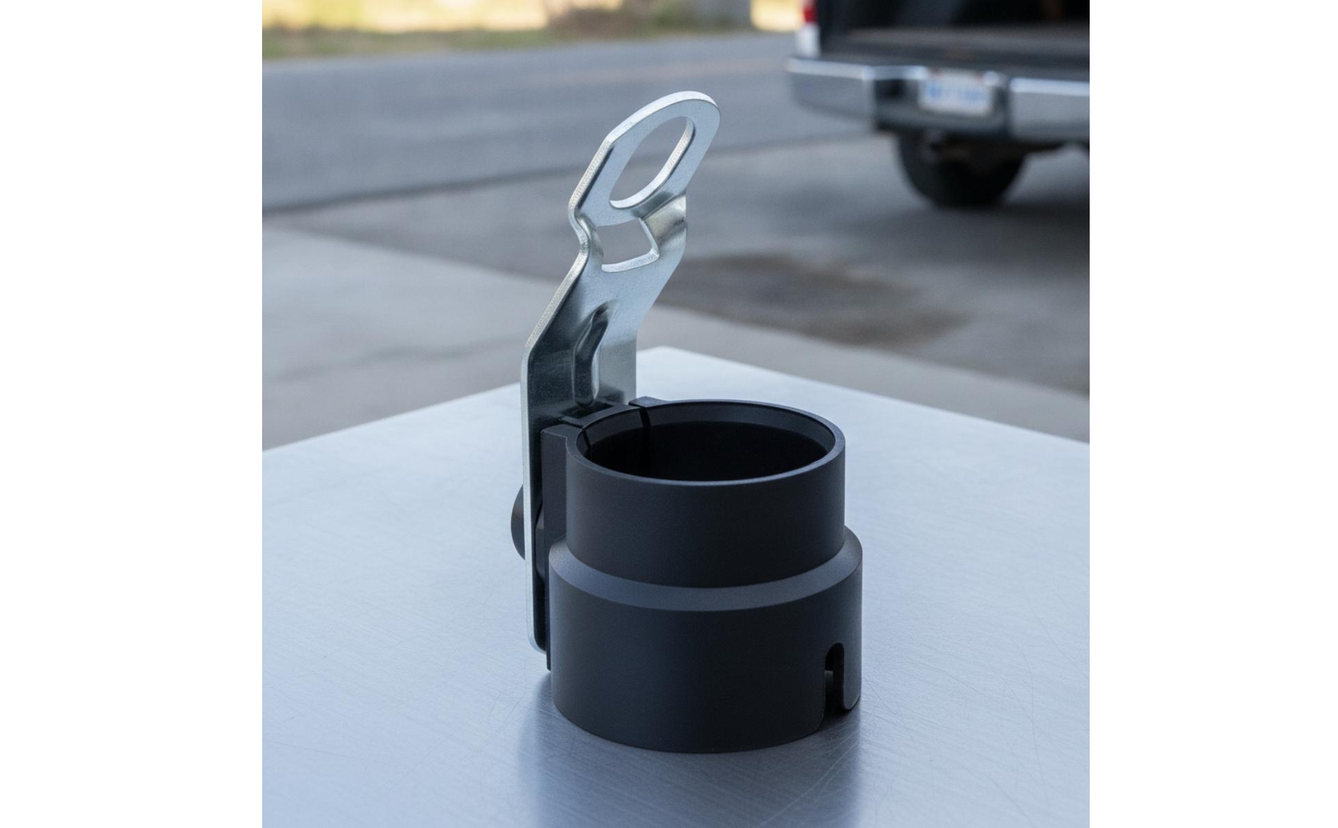 Trailer Plug Holder with Bracket Pre-Drilled Trailer Connector Holder for Towing