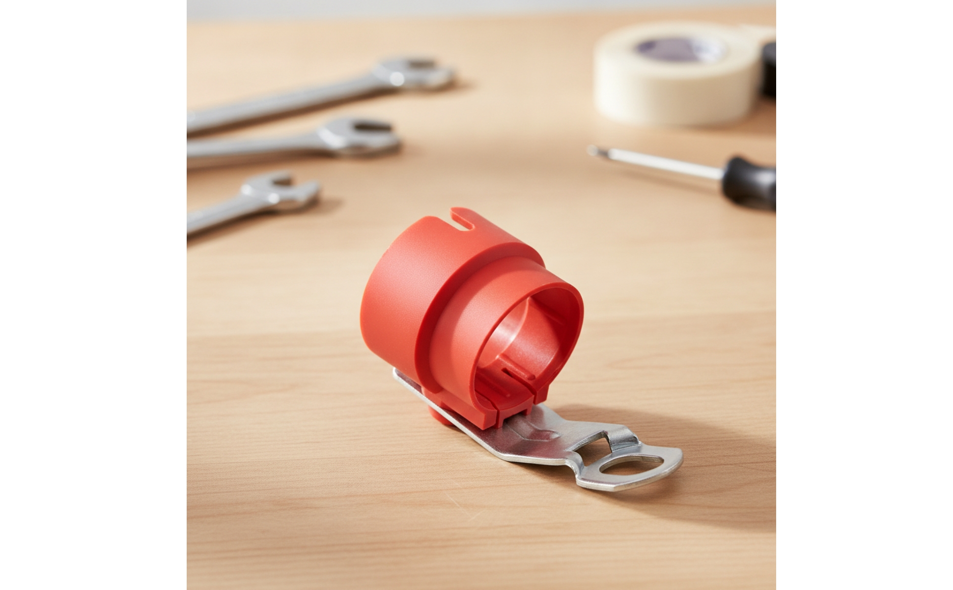 Trailer Plug Holder with Bracket Pre-Drilled Trailer Connector Holder for Towing