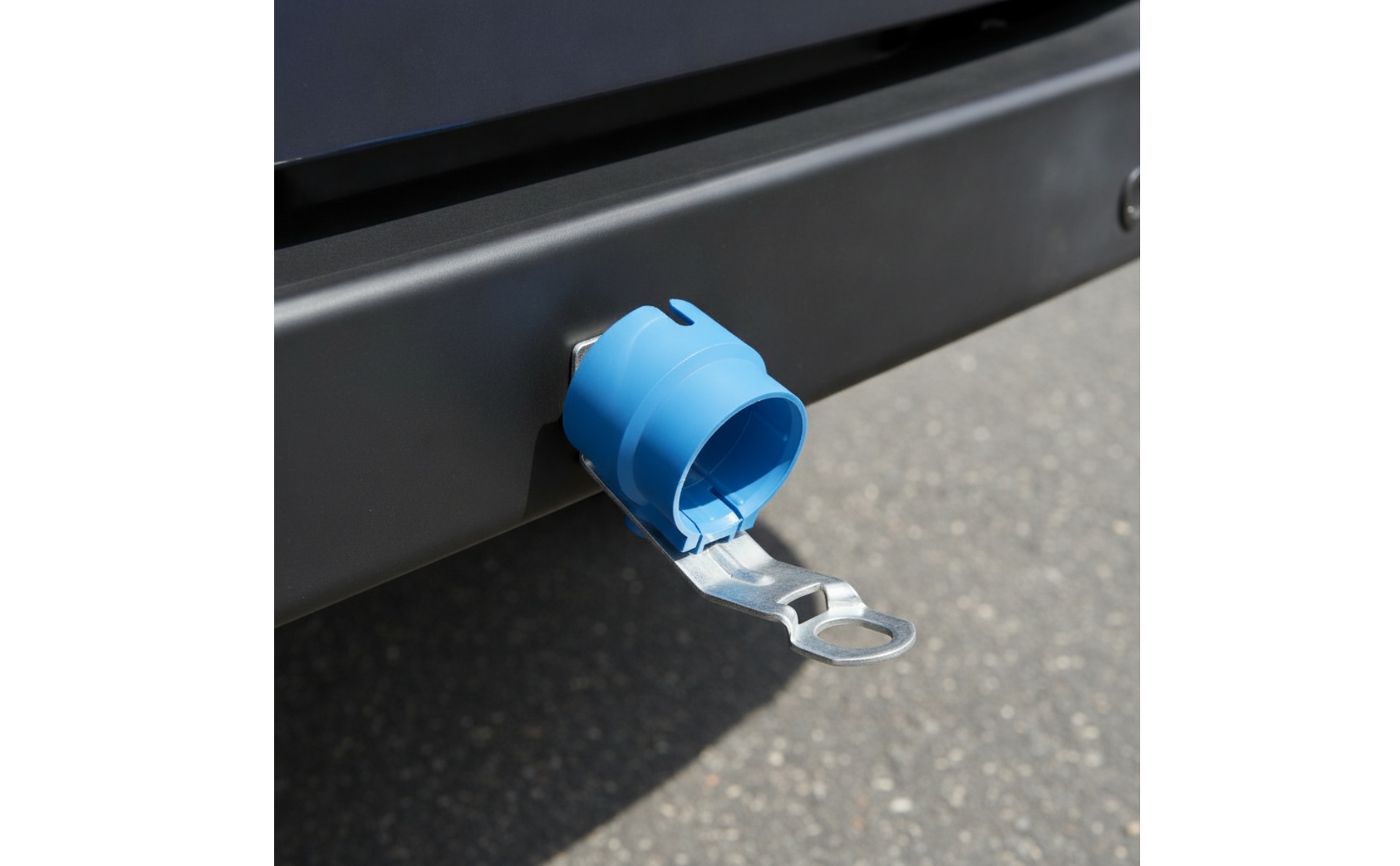 Trailer Plug Holder with Bracket Pre-Drilled Trailer Connector Holder for Towing