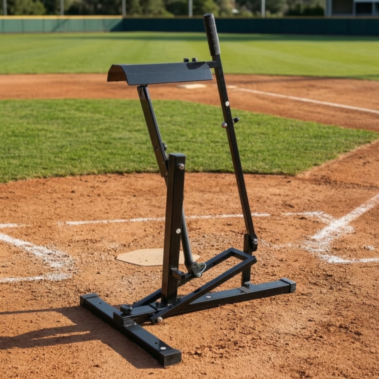 Baseballwurfmaschine Kompakt Softballwurfmaschine Platzsparend für Garten - Produktbild 2