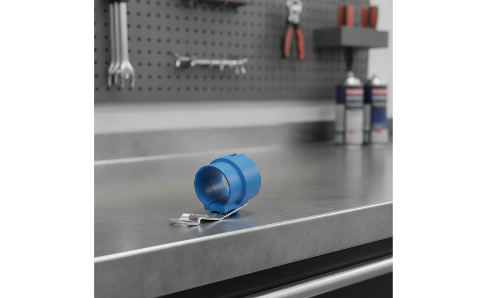 Trailer Plug Holder with Bracket Pre-Drilled Trailer Connector Holder for Towing
