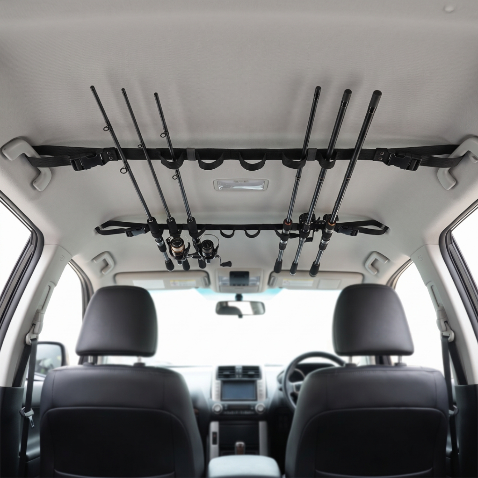 2 Pieces Car Fishing Rod Holder Adjustable for Suv | eBay UK