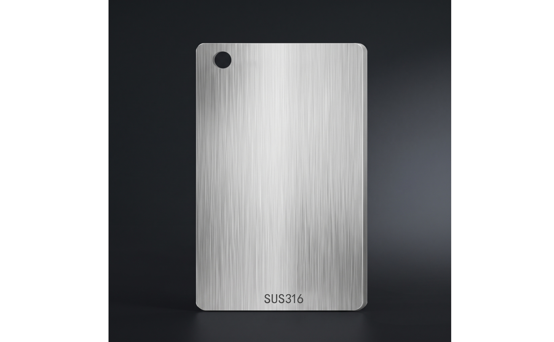 Stainless Steel Board Compact Metal Board Slim for Minimalists
