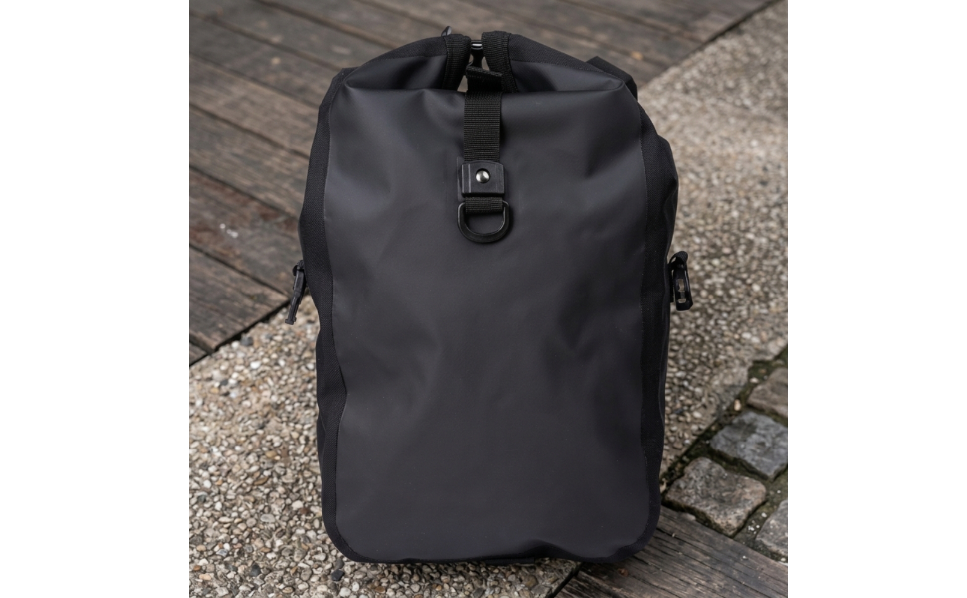 Bike Pannier Bag Waterproof Bike Pannier with Shoulder Strap Roll-Top
