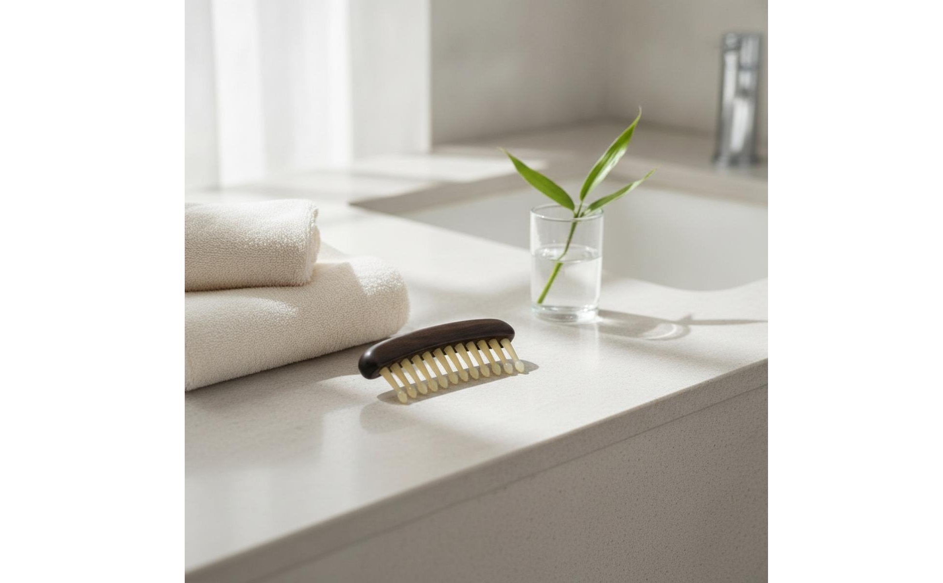 Wooden Massage Comb Hair Care Wooden Scalp Comb Handheld for Travel