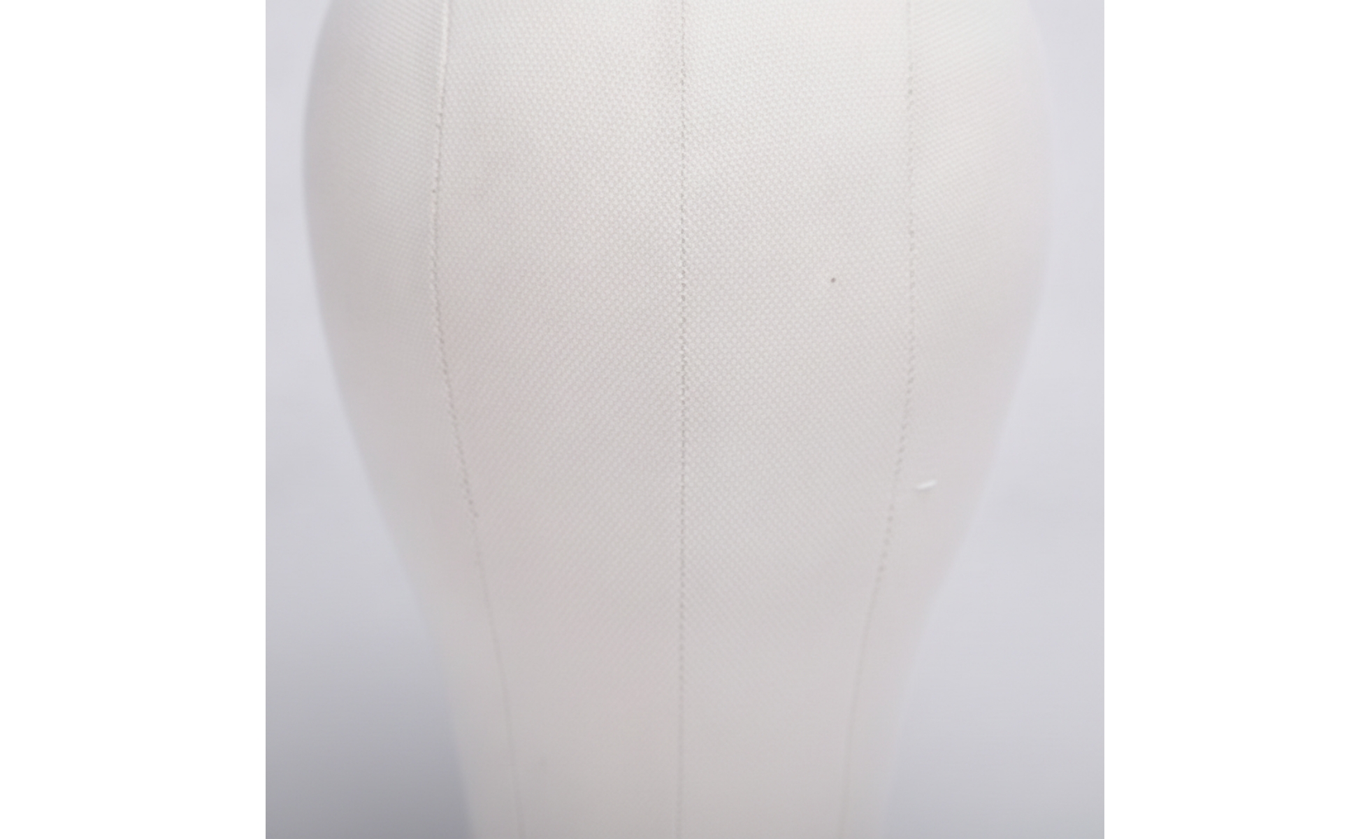 Hairpiece Display Head Textile-Textured Mannequin Head with Cloth Cover Easy To