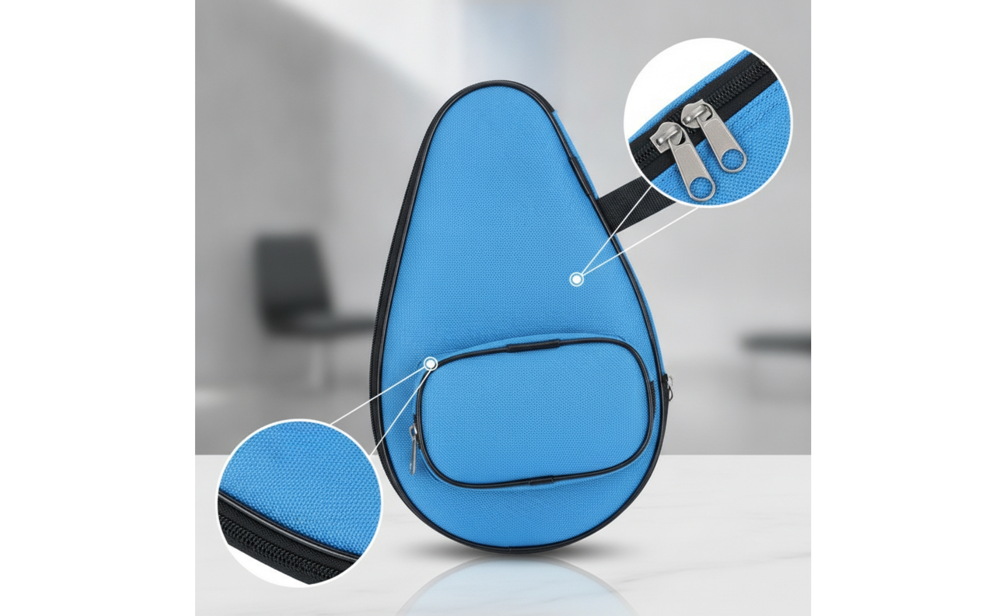 Table Tennis Paddle Case Shielding Table Tennis Paddle Case Long-Lasting