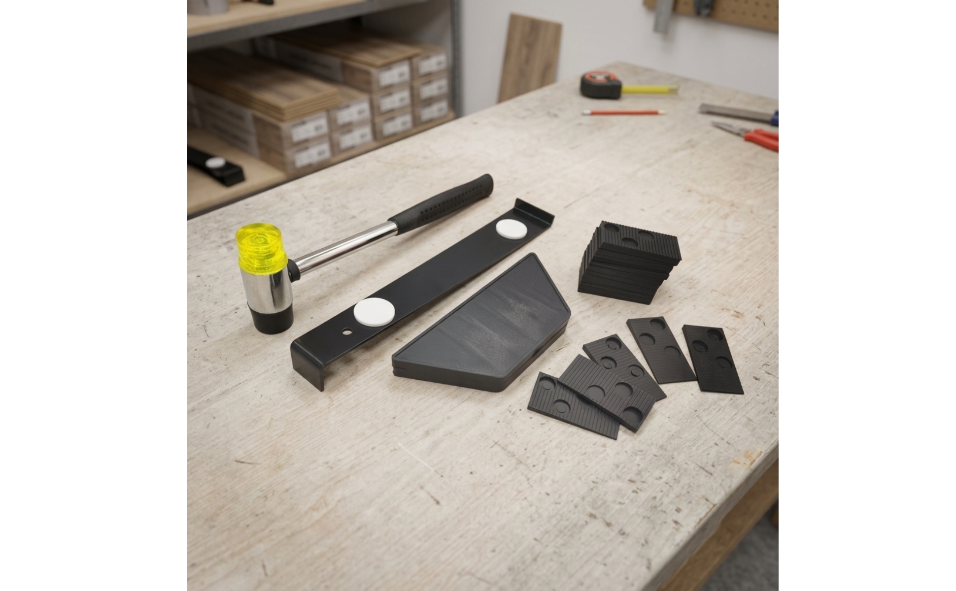 Flooring Installation Tool Kit Allall-in-One Wood Floor Installation Kit