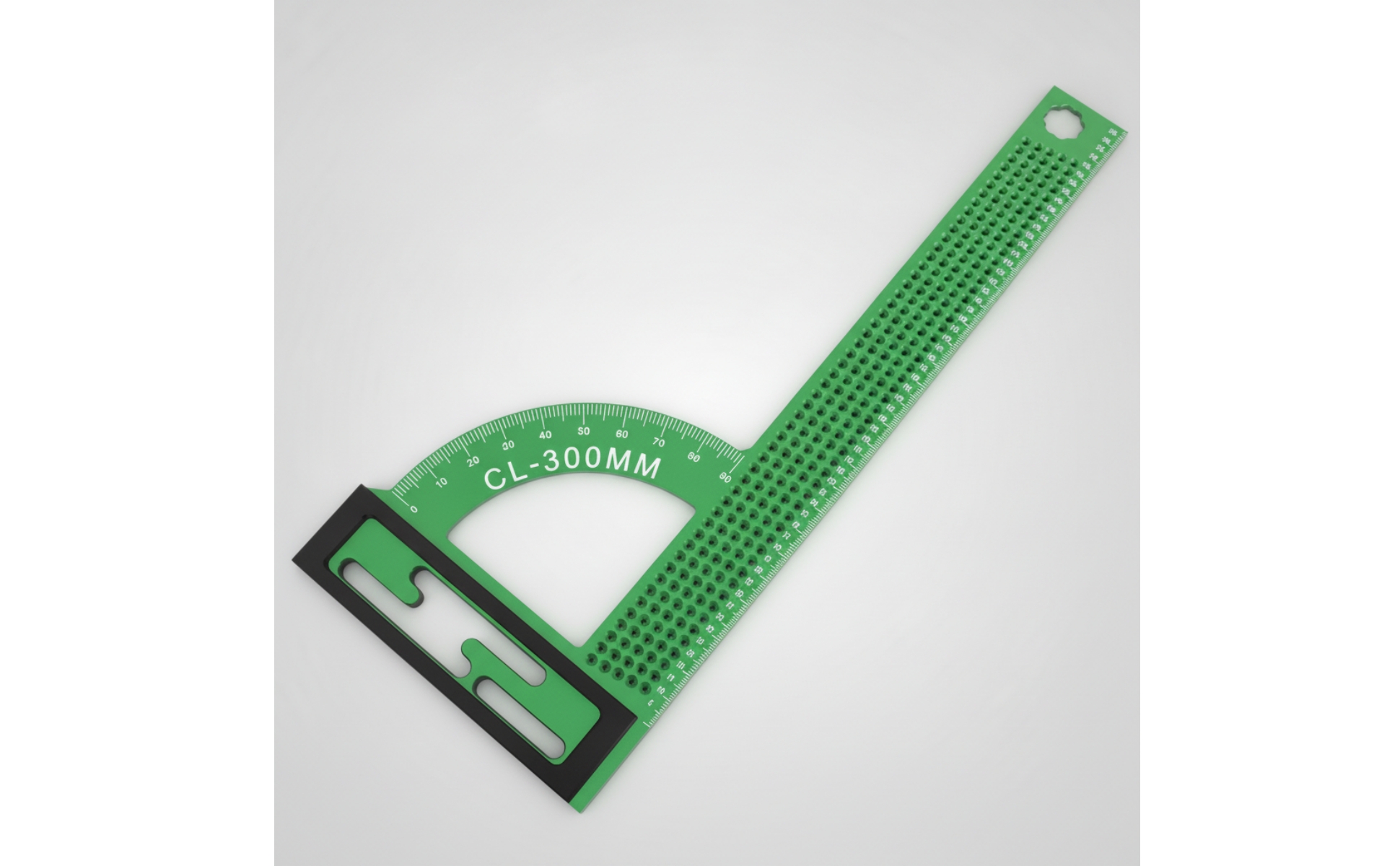 Woodworking Square Protractor Aluminum Alloy 90-Degree Angle Ruler High