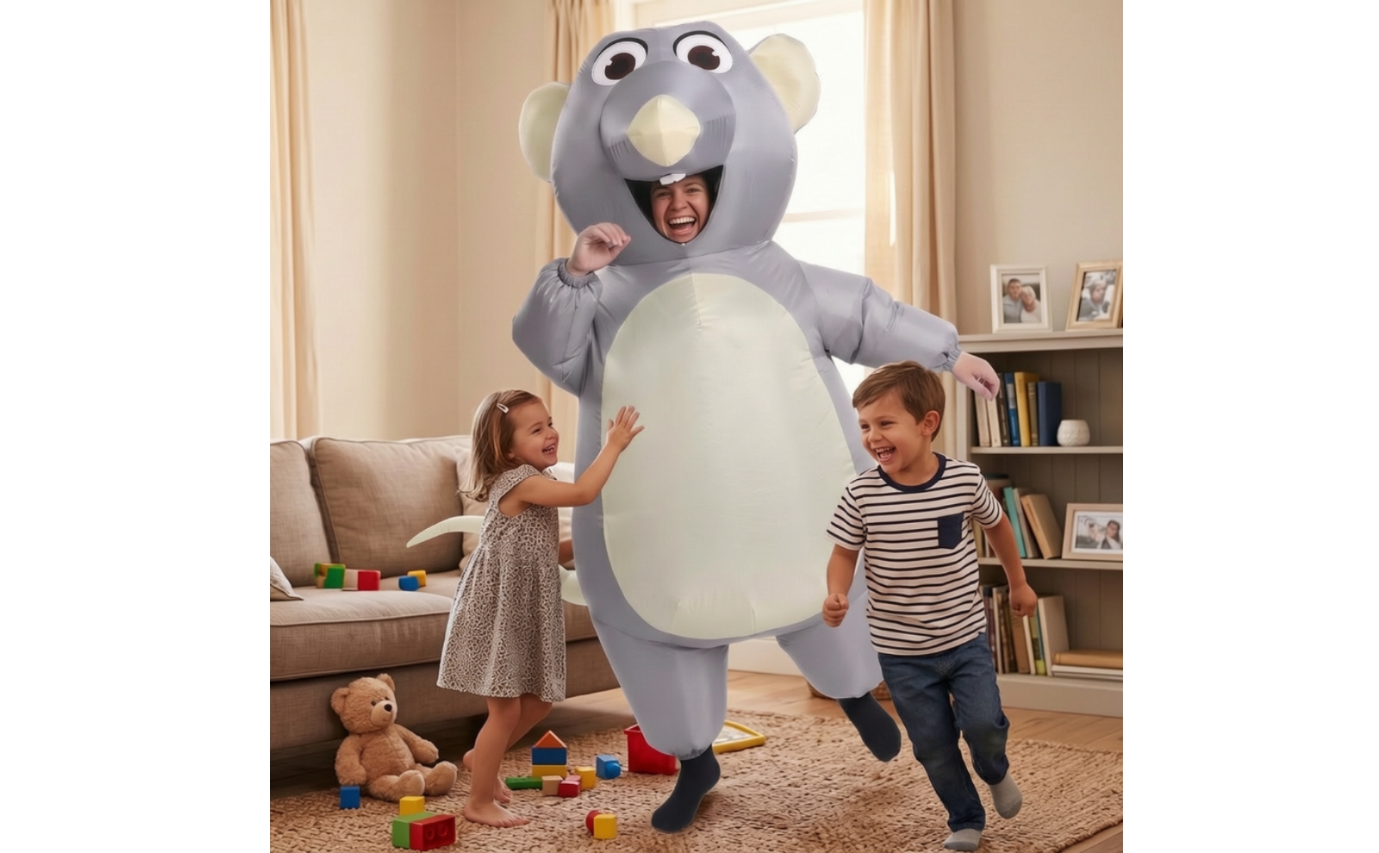 Inflatable Costume Inflate Costume Full-Body for Halloween, Cosplay