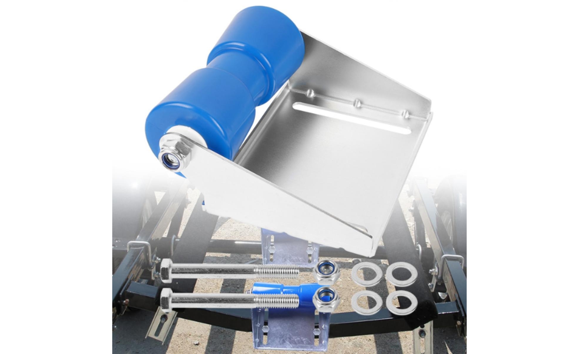 Boat Trailer Roller with Bracket Compact Trailer Roller Bracket Heavy Duty