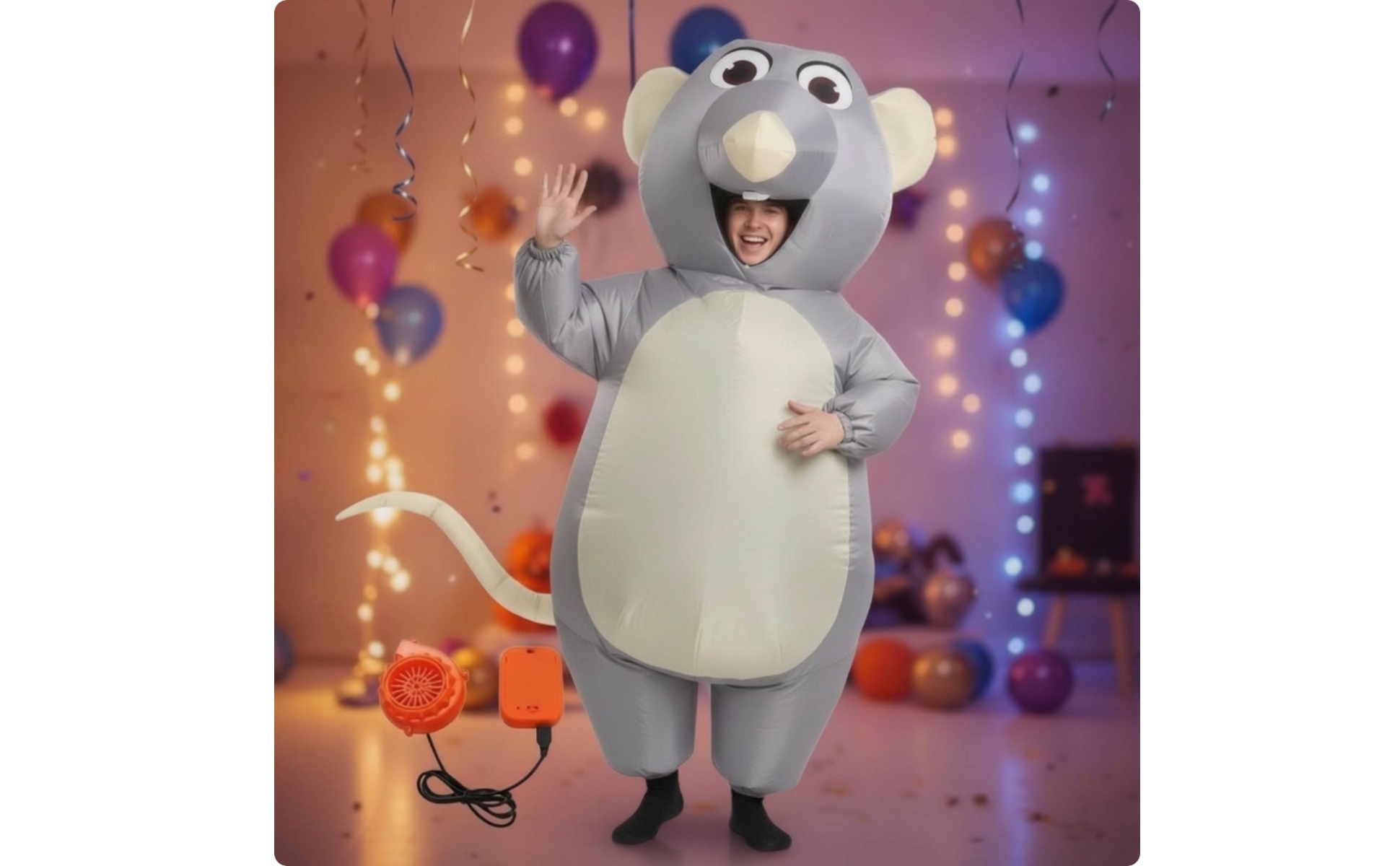 Inflatable Costume Inflate Costume Full-Body for Halloween, Cosplay