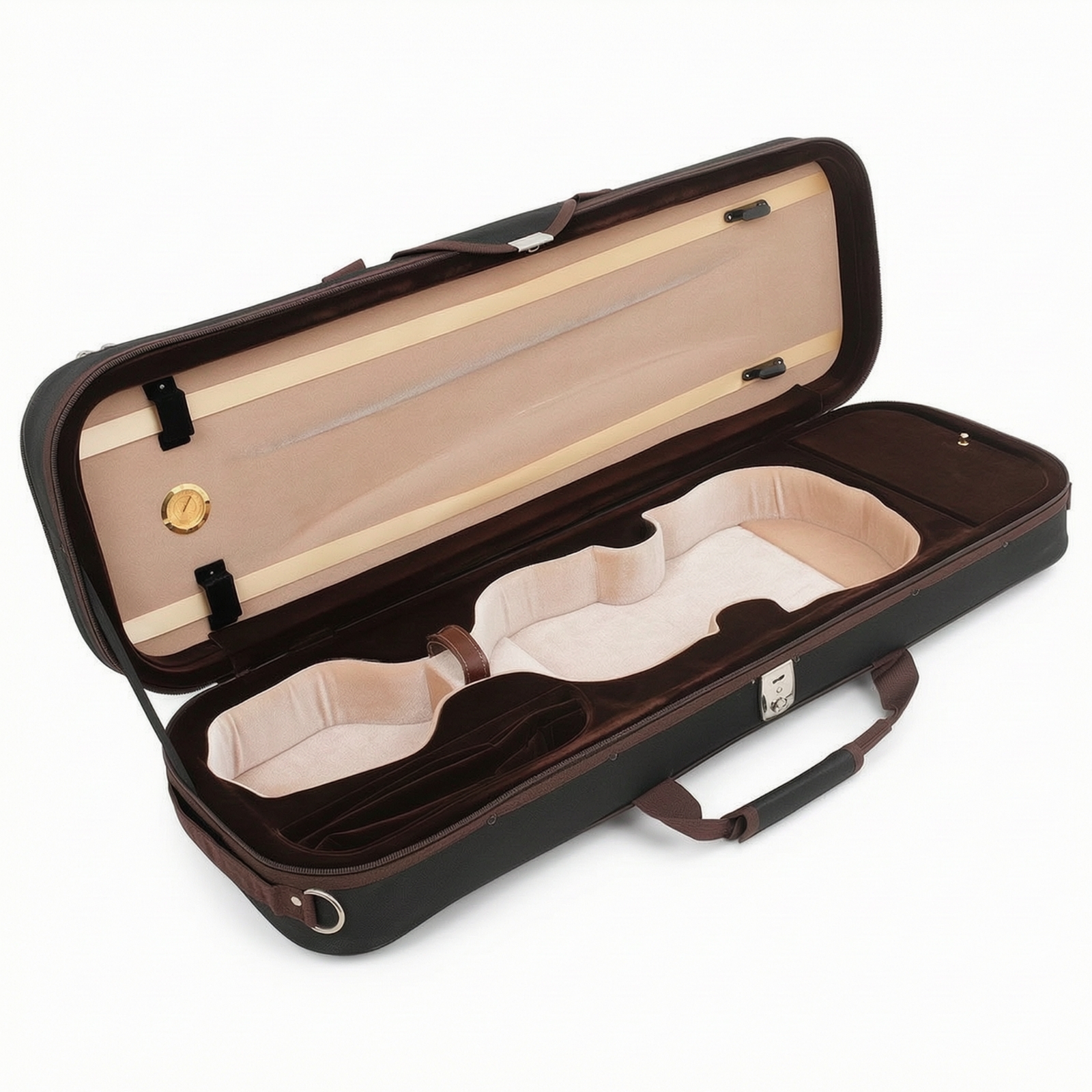 Violin Carrier Defensive Violin Carrier with Humidity Meter Long-Lasting