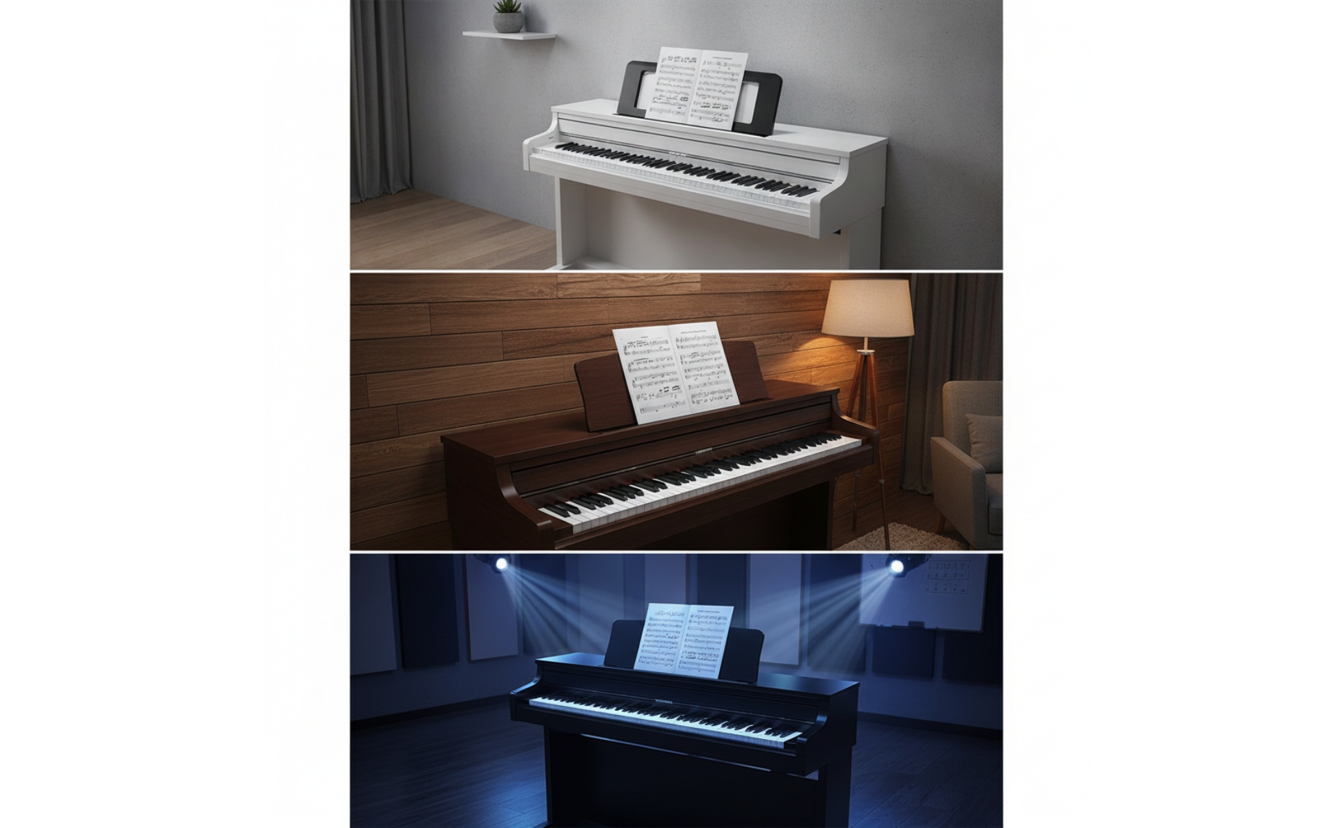 Digital Piano Music Rest Compatible Keyboard Music Stand Sturdy for Pianists