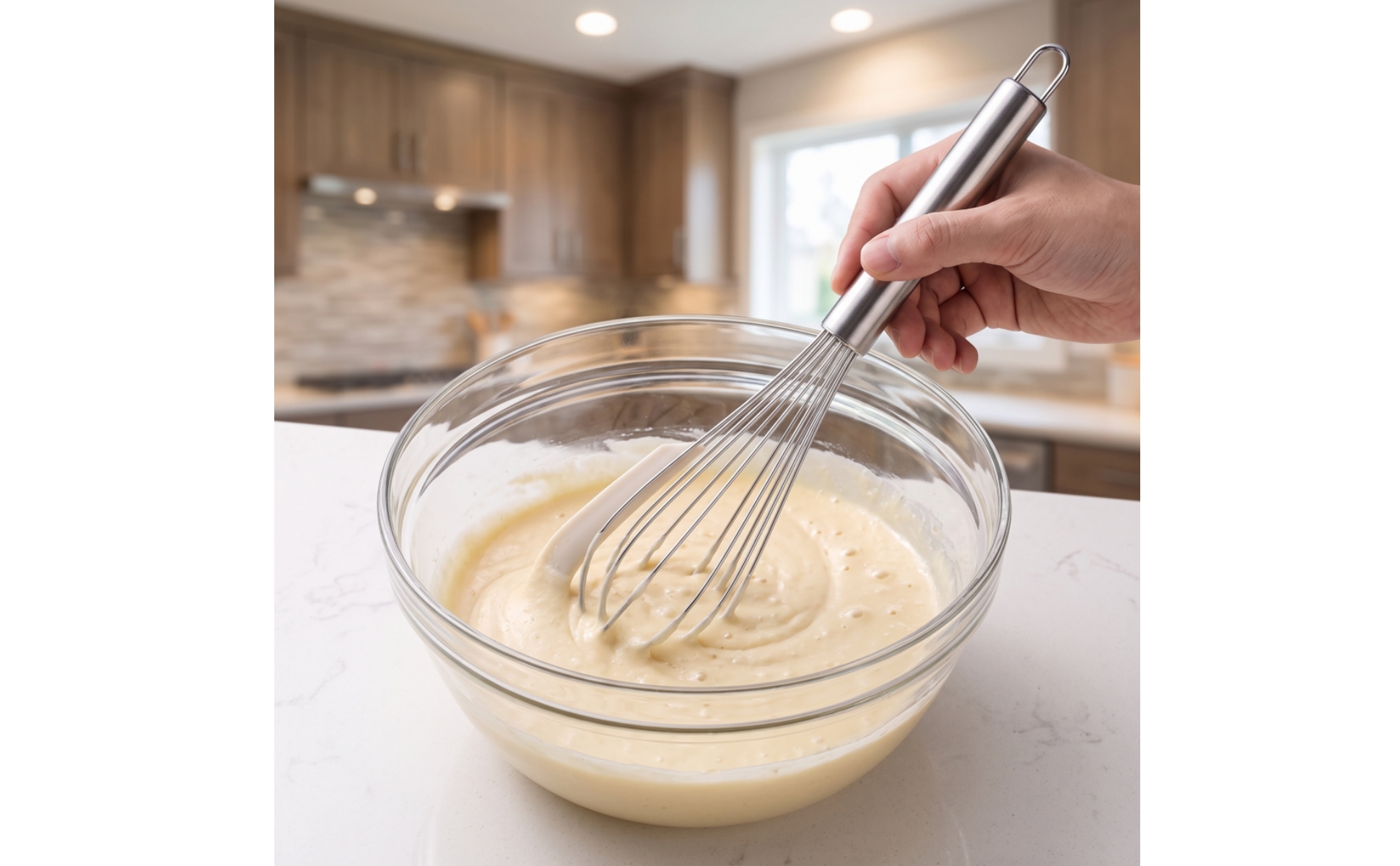Whisk with Silicone Stainless Steel Balloon Whisk Easy to Clean