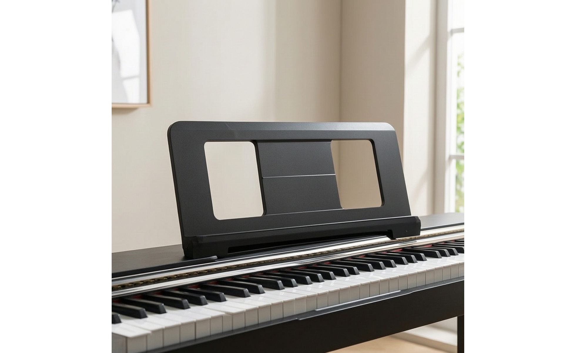Digital Piano Music Rest Compatible Keyboard Music Stand Sturdy for Pianists