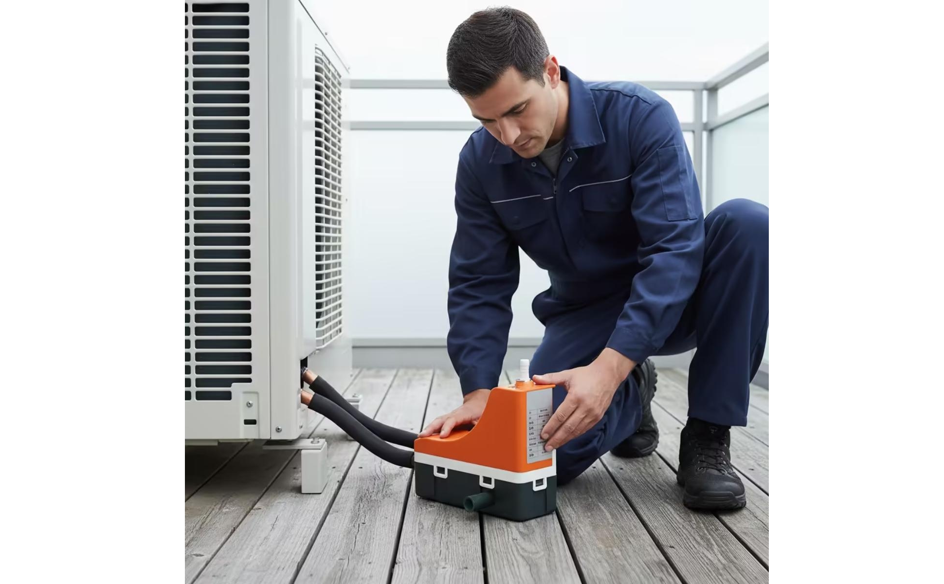 Condensate Atomization Pump Compact for Air Conditioner, HVAC Installers