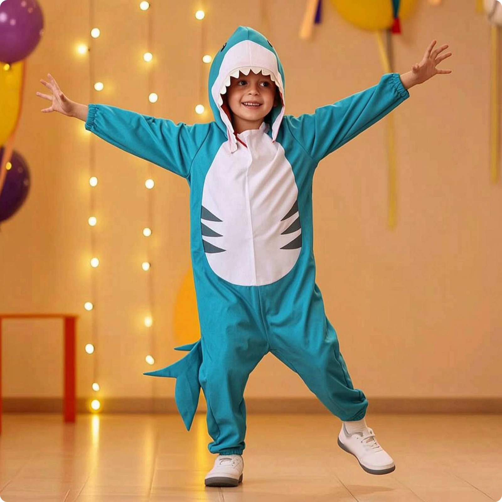 Costume Elasticized One-Piece Costume Snug for Halloween, Costume Play, Kids