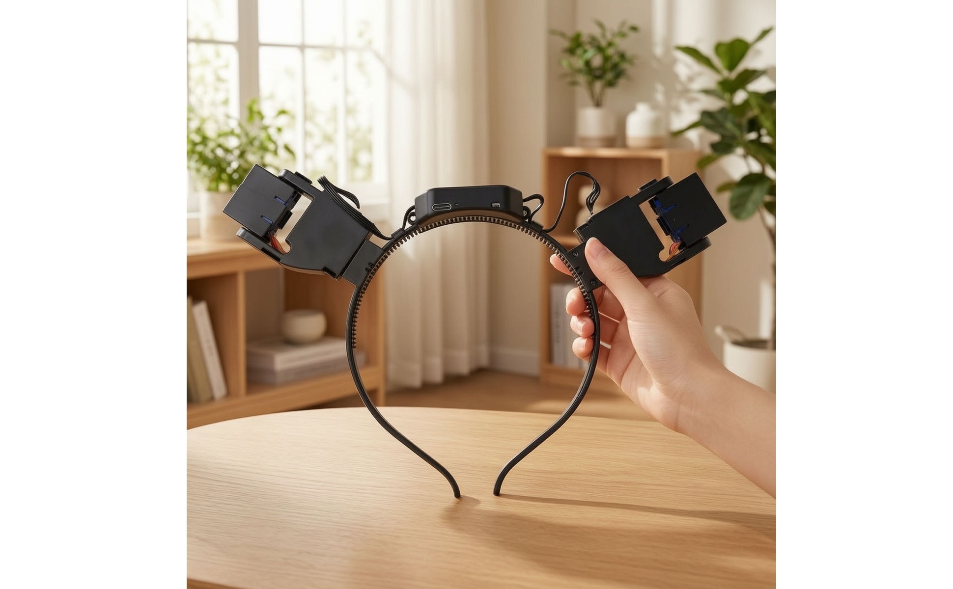Headband with Mechanical Ears