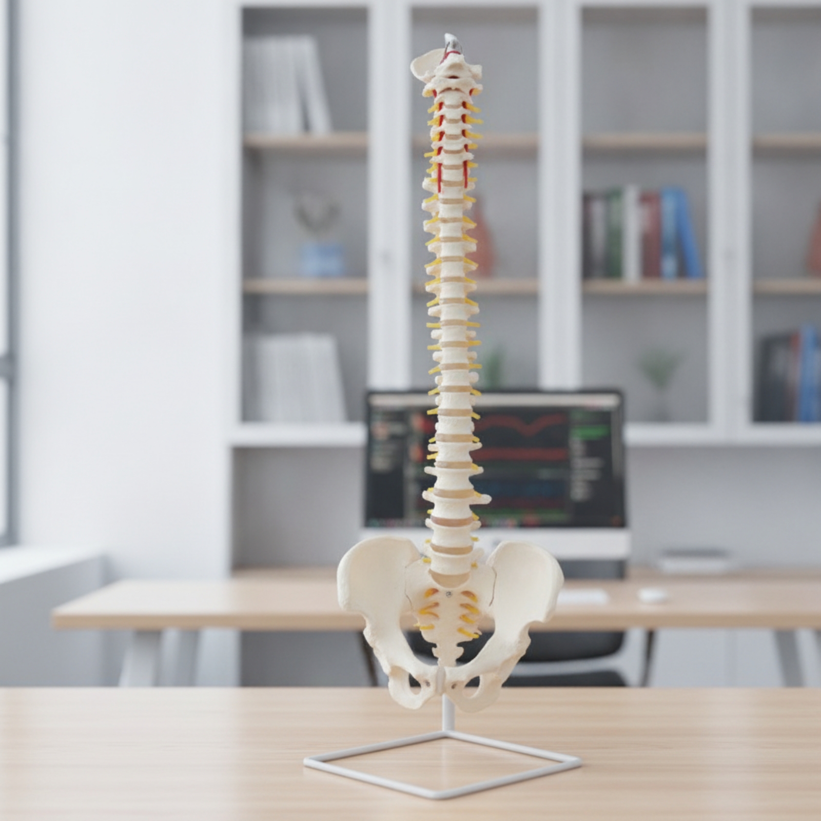Spine Model with Pelvis Educational Anatomical Spine Model Teaching for - Produktbild 6