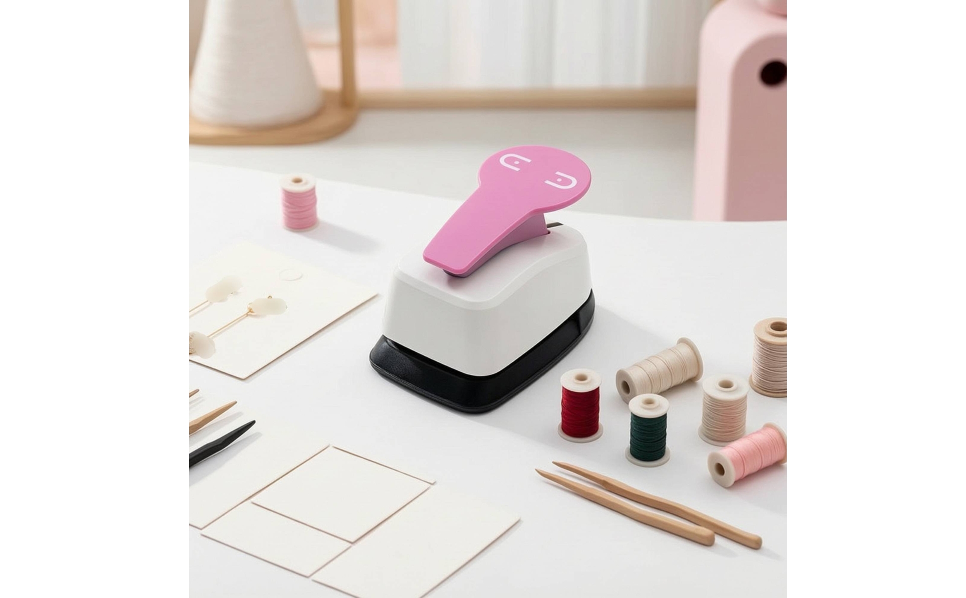 Earring Card Punch Desktop Earring Card Punch Tool Simple-Press