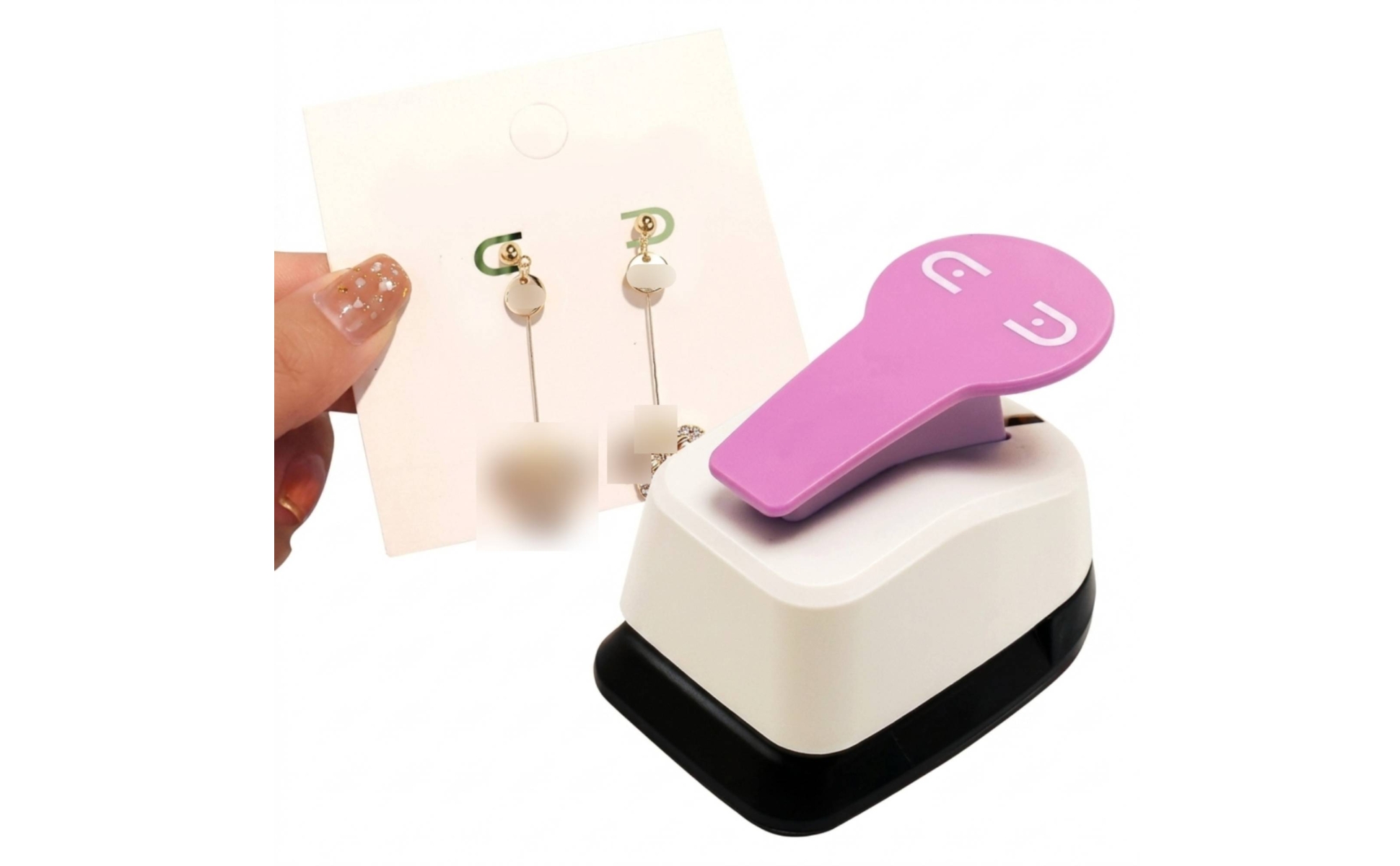 Earring Card Punch Desktop Earring Card Punch Tool Simple-Press
