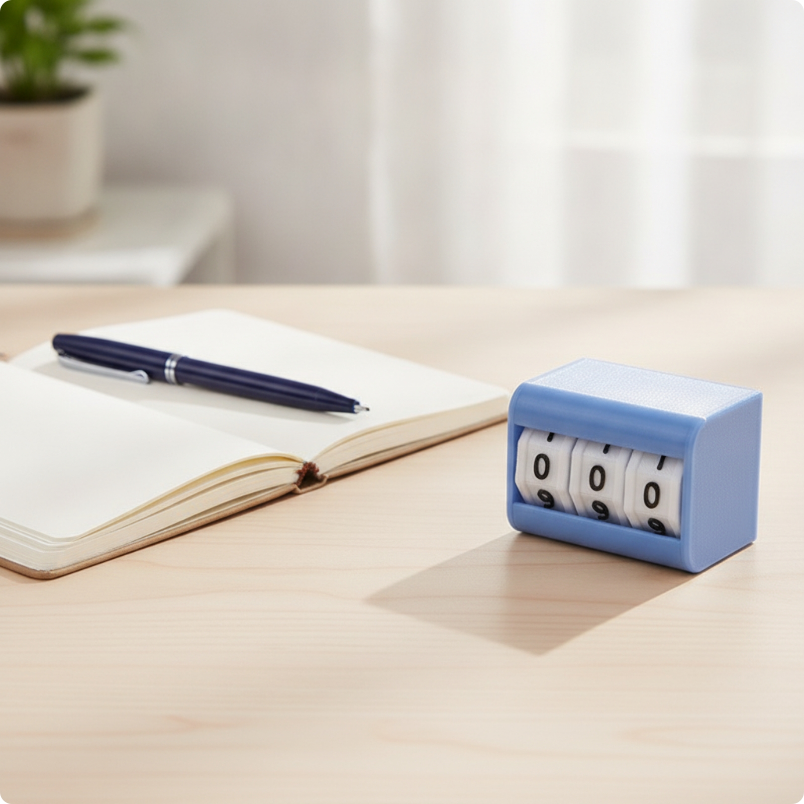 Desktop Mechanical Tally Counter Compact for Classroom, Tabletop Games