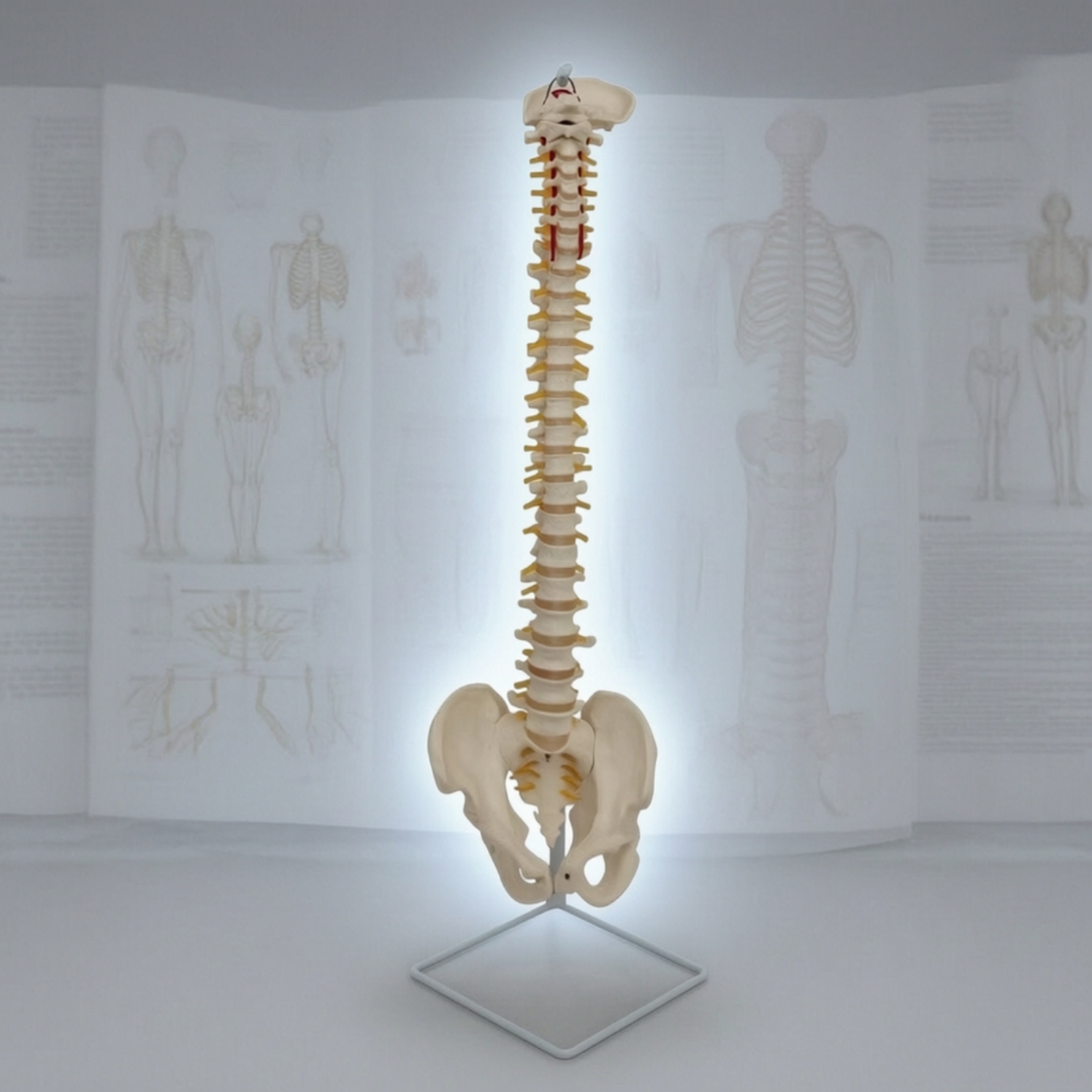 Spine Model with Pelvis Educational Anatomical Spine Model Teaching for - Produktbild 4