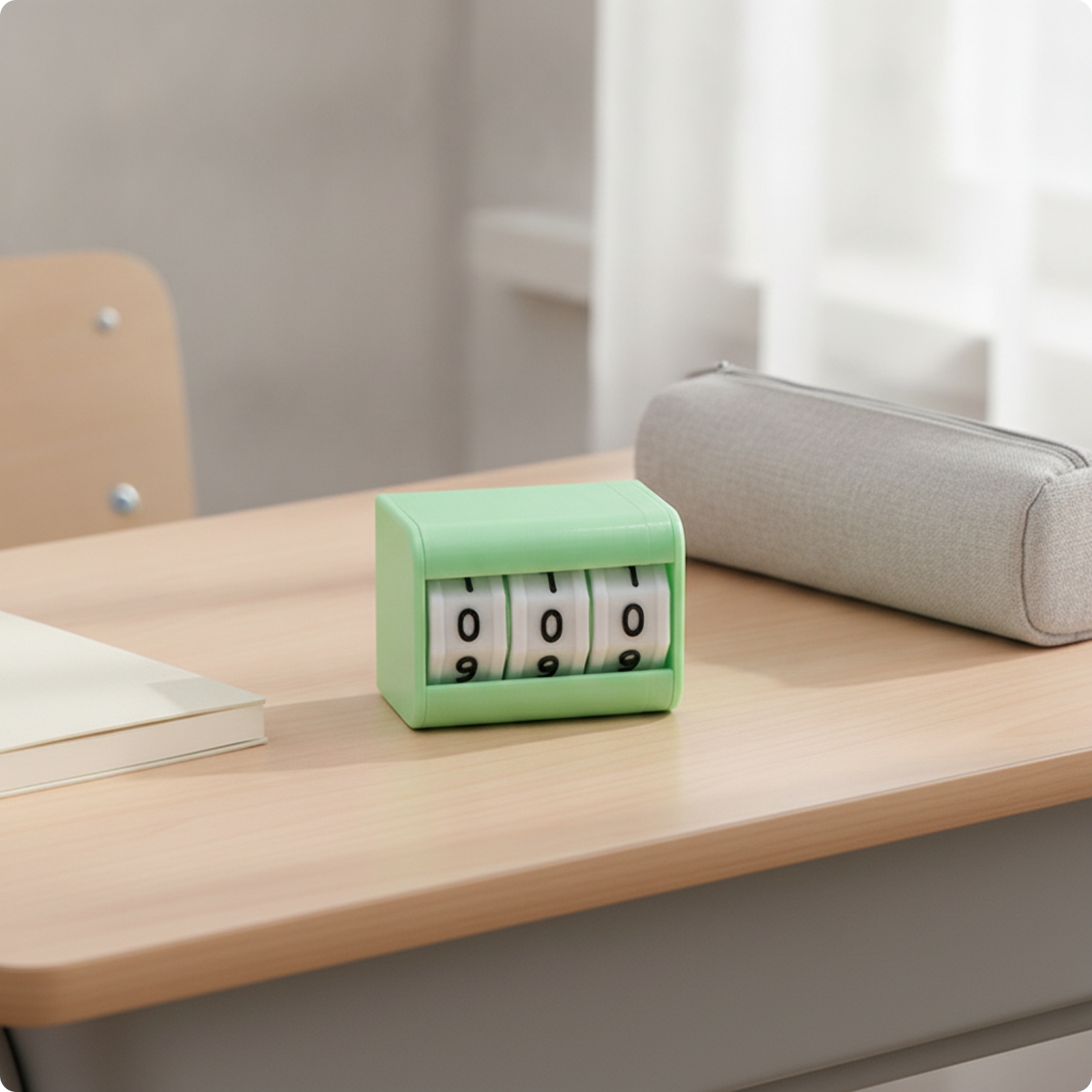 Desktop Mechanical Tally Counter Long-Lasting for Classroom, Teachers