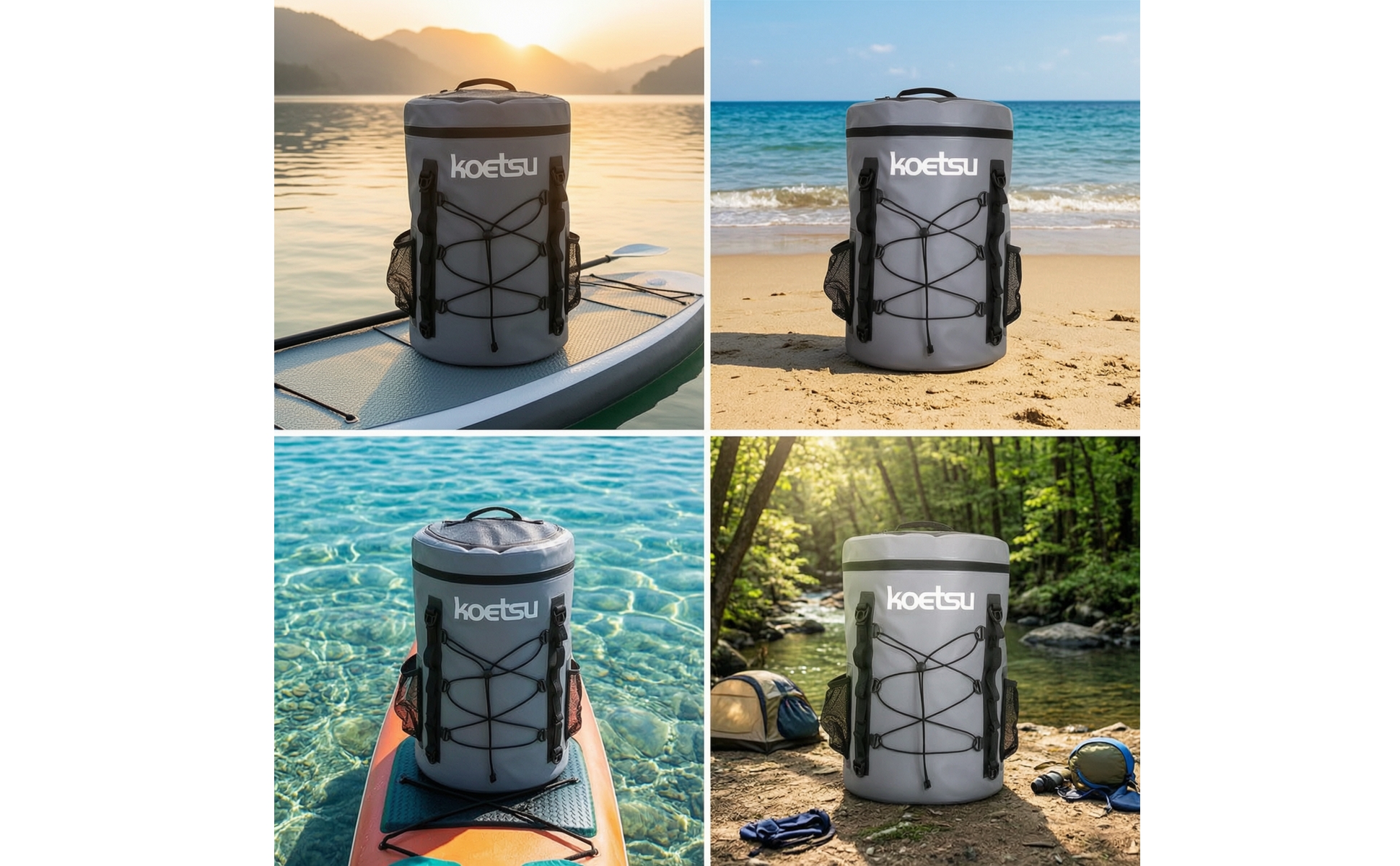 Sup-Tasche mit Trageriemen leicht Paddleboard-Tasche kompakt für Wassersportler
