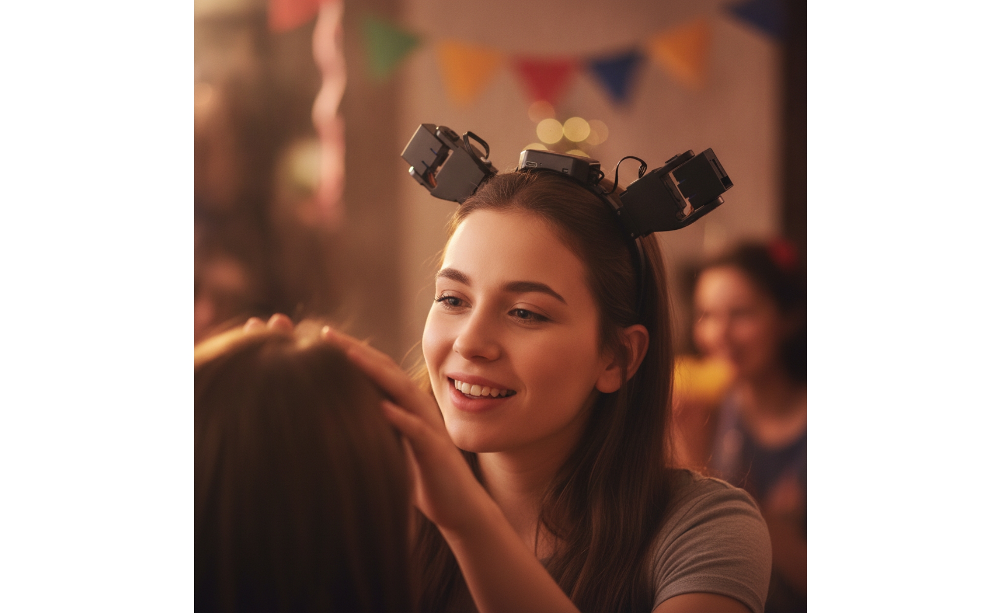 Headband with Mechanical Ears
