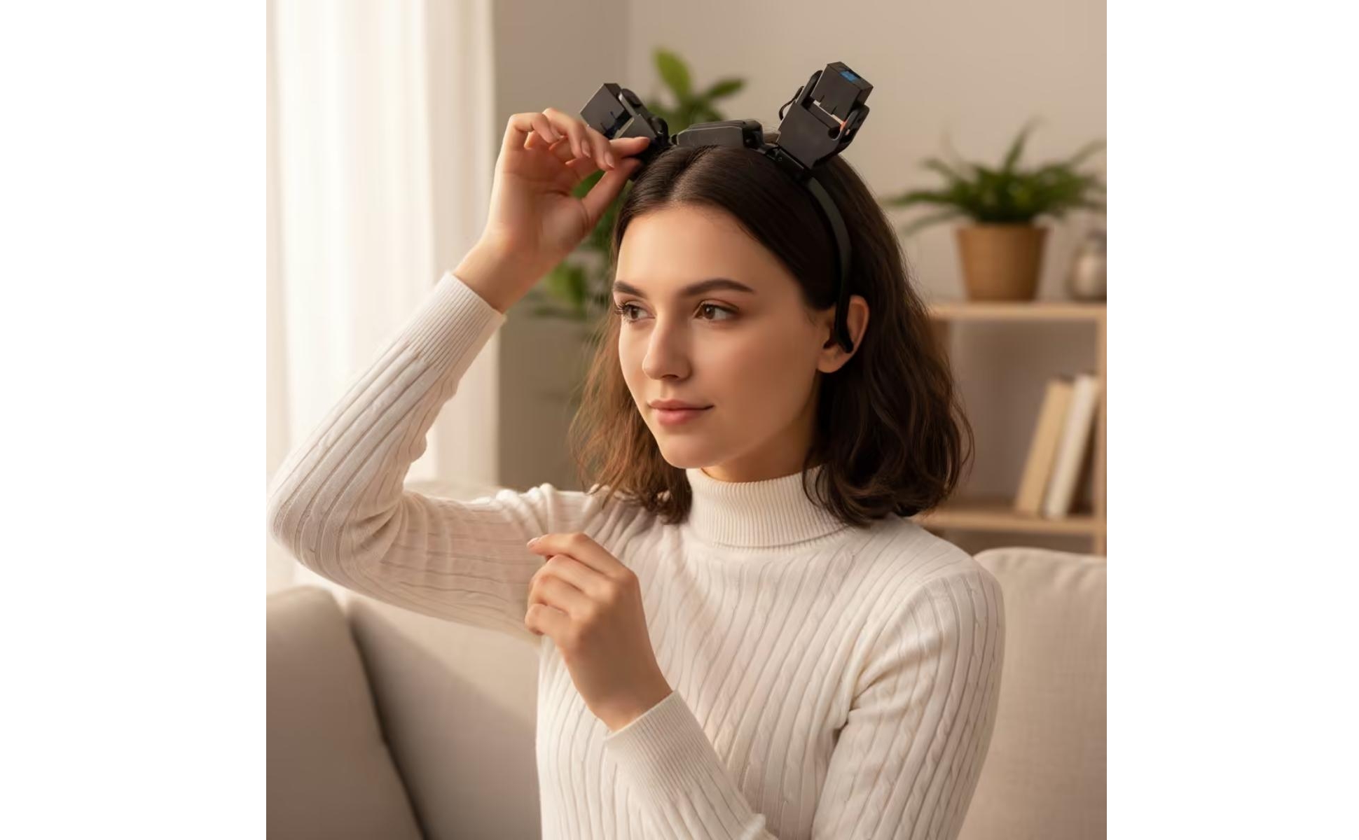 Headband with Mechanical Ears