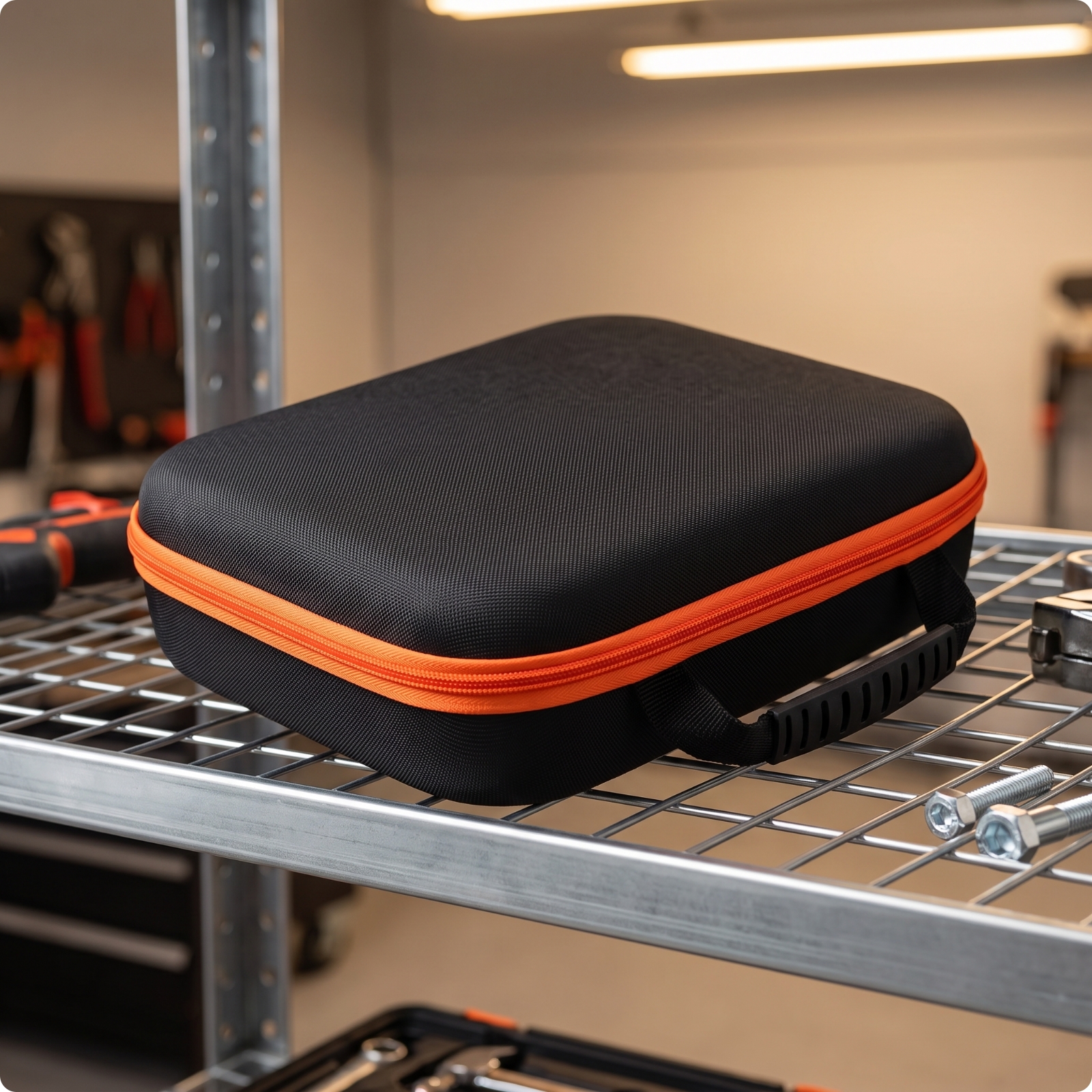 Tool Storage Bag Padded Zippered Tool Bag Compact for Workshop, Job Site,