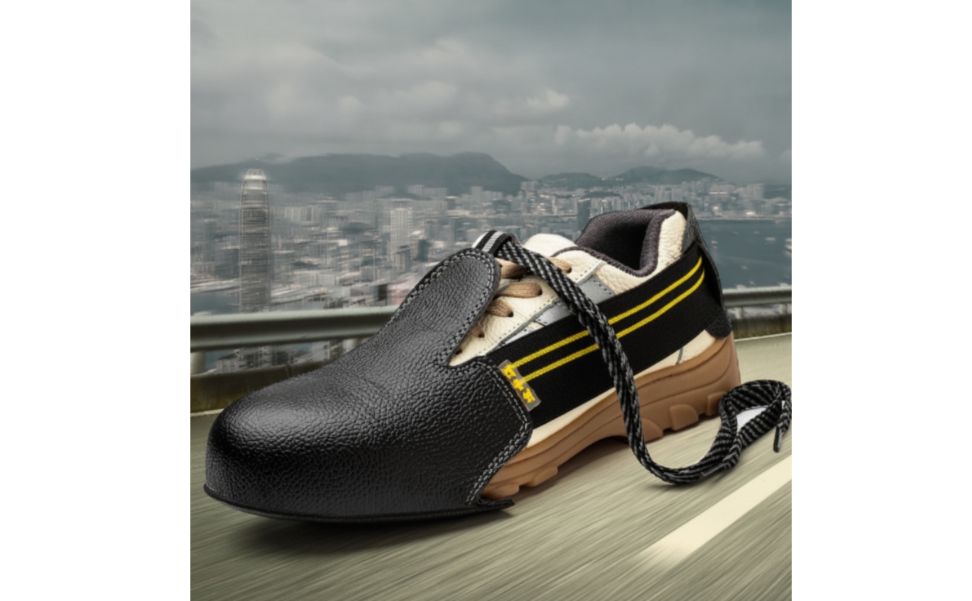 Shielding Shoe Covers with Strap Non-Slip Safety Shoe Covers with Steel Toe
