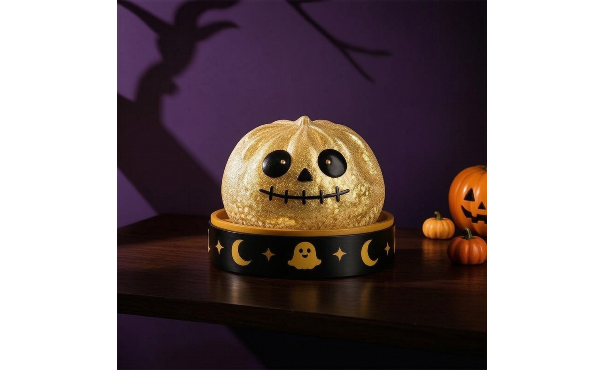 Stressball mit Gesicht Squishy Quetschball mit Schale Knautschbar für Halloween