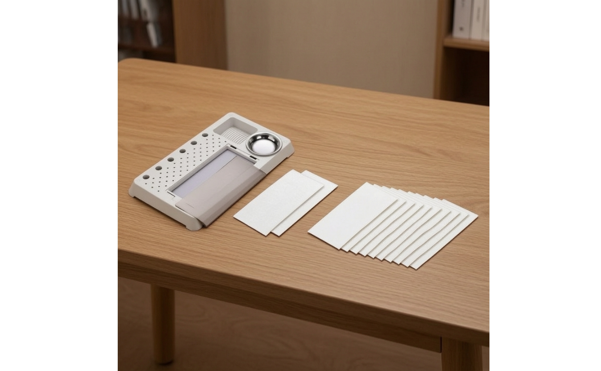 Wet Palette with Brush Holder Multi-Functional Wet Palette Translucent