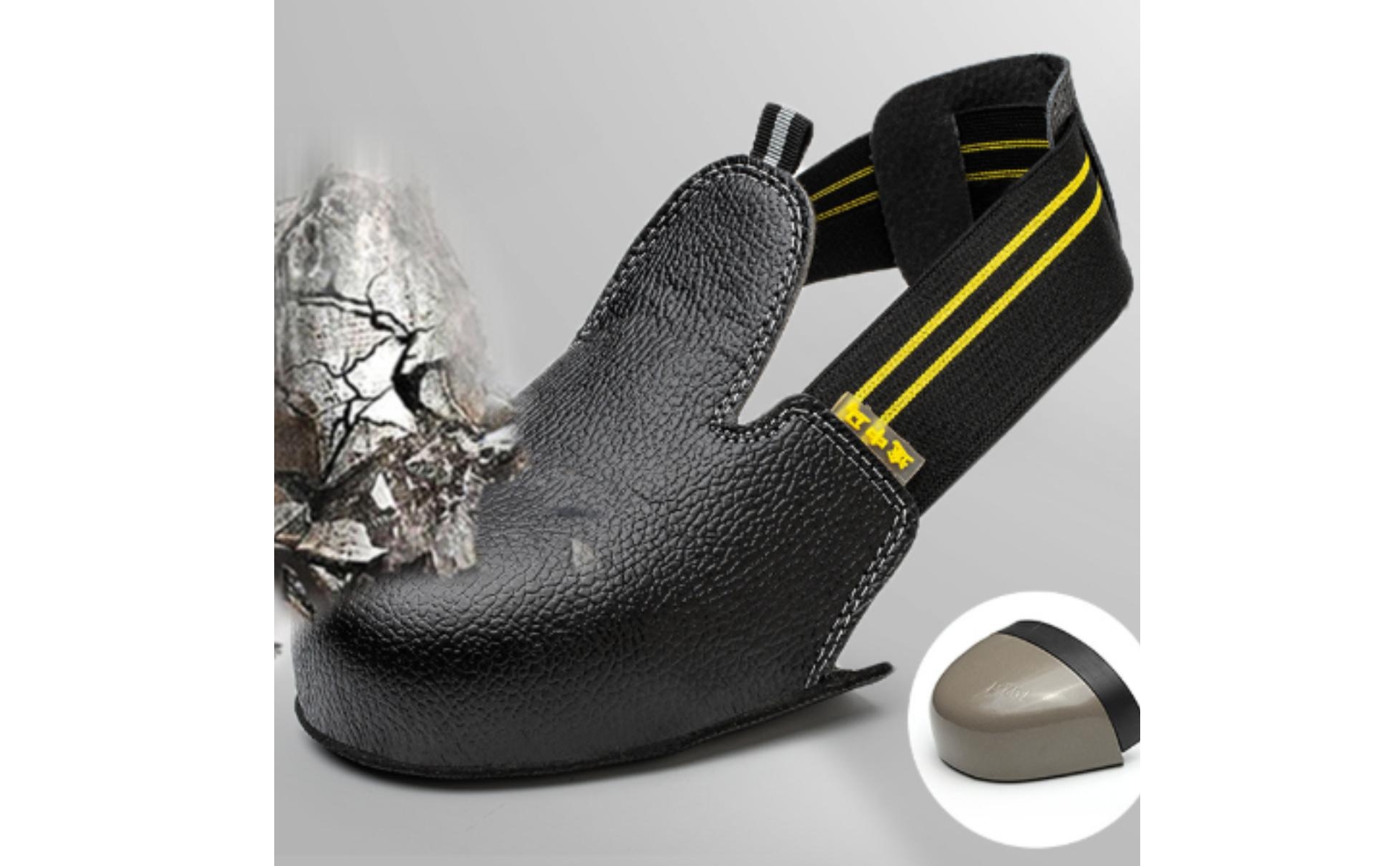 Shielding Shoe Covers with Strap Non-Slip Safety Shoe Covers with Steel Toe