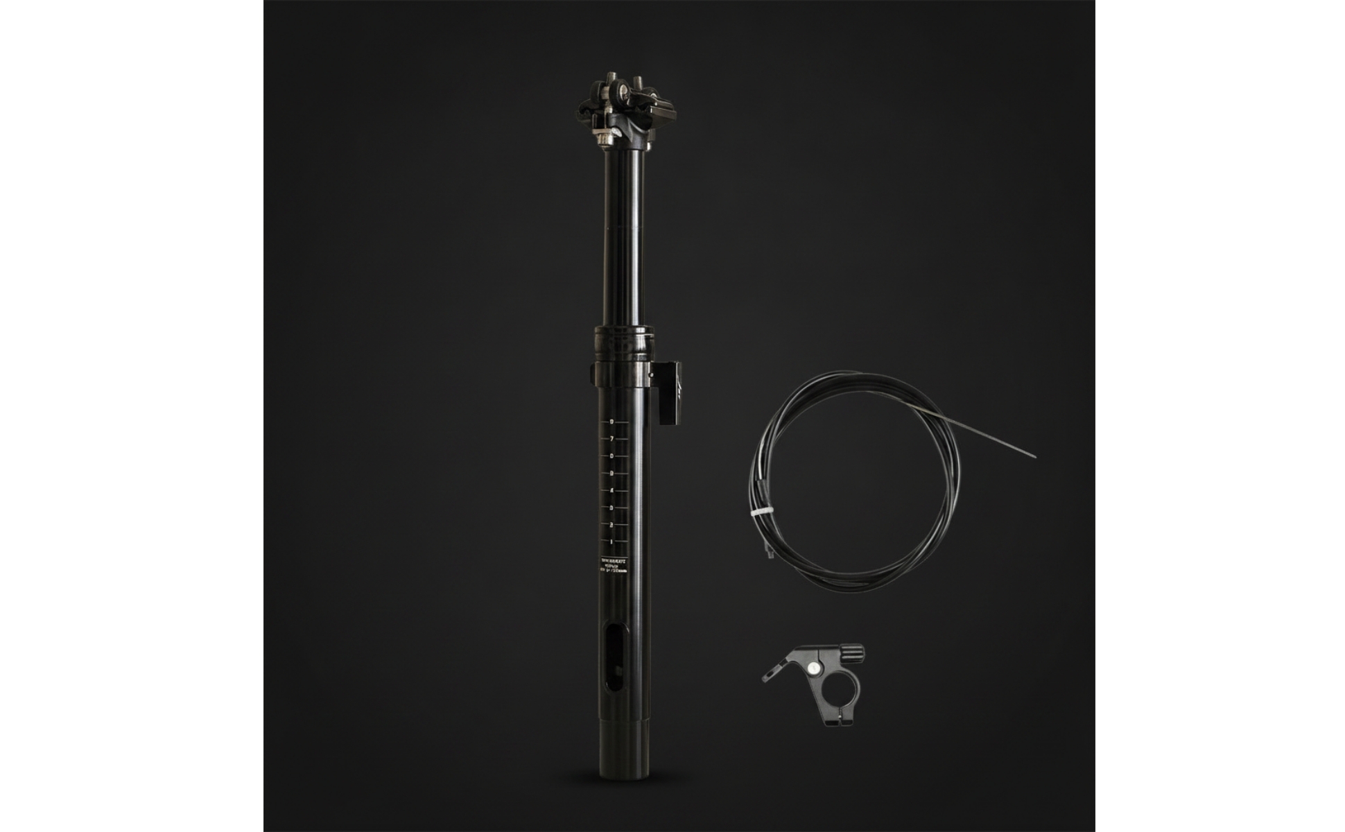 External Dropper Post 31.6mm External Cable Dropper Seatpost 100mm Travel