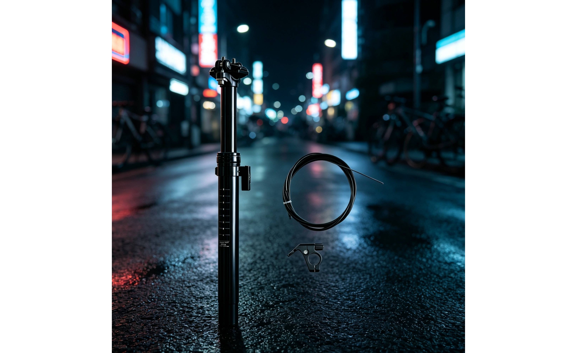 External Dropper Post 31.6mm External Cable Dropper Seatpost 100mm Travel