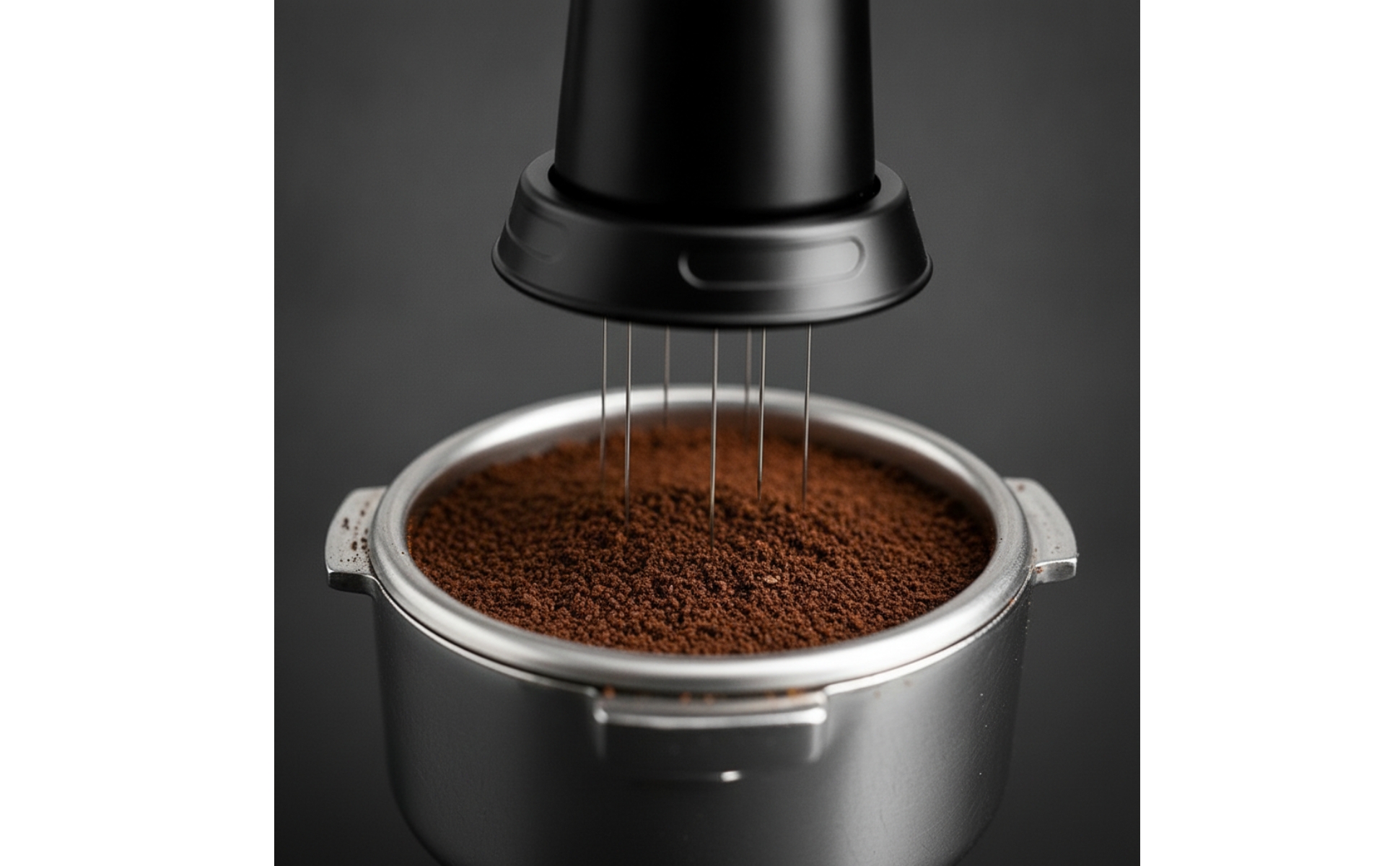 Wdt Tool Rostfrei Nadelverteiler mit Ständer Gleichmäßig für Baristas, Anfänger