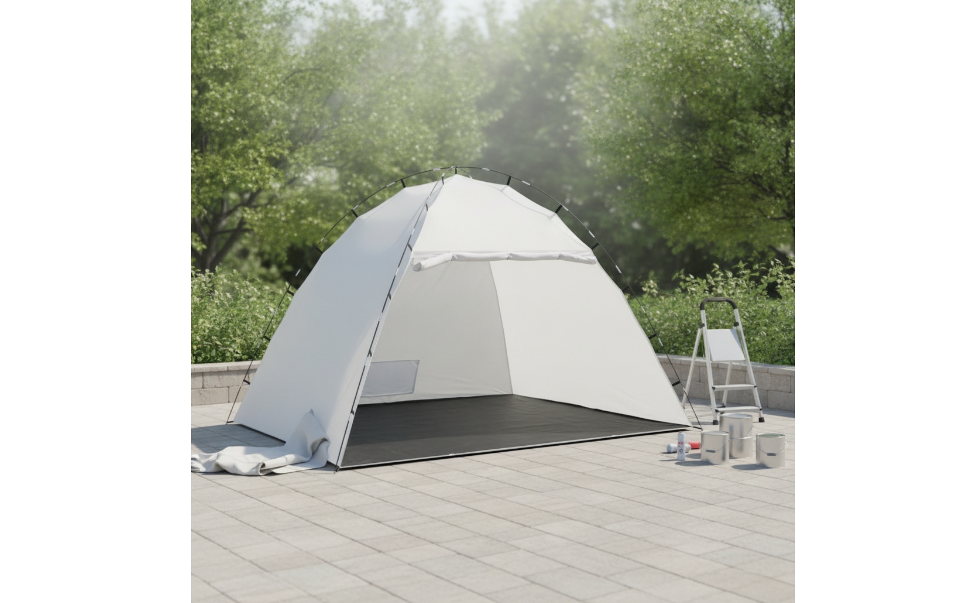 Cabina di Verniciatura a Spruzzo Portatile Tenda da Verniciatura Leggera