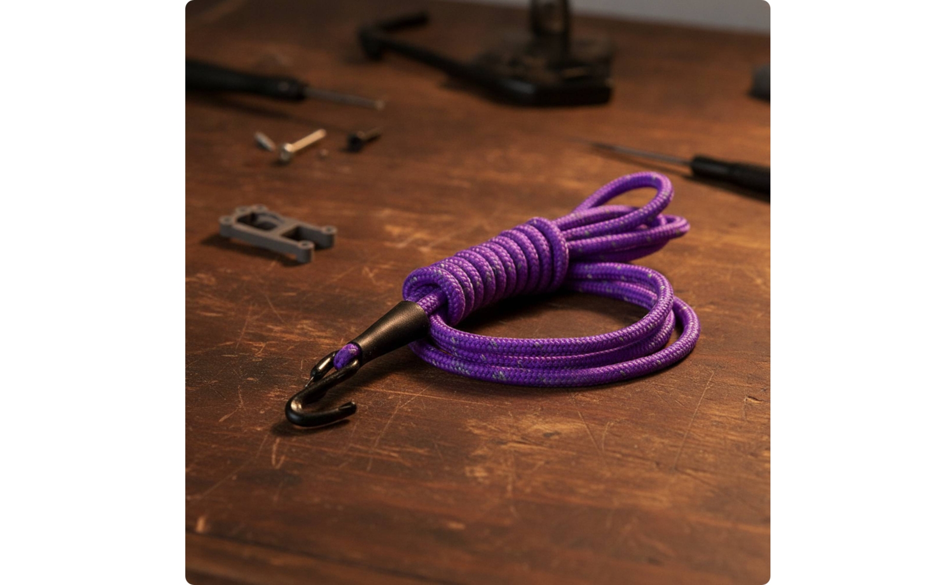 Miniature Rope with Hook Realistic Scale Recovery Rope Decorative for Dioramas