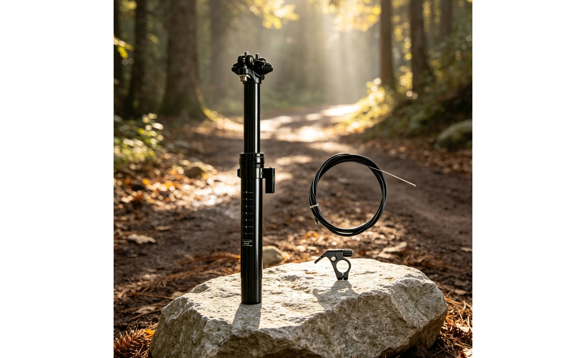External Dropper Post 31.6mm External Cable Dropper Seatpost 100mm Travel