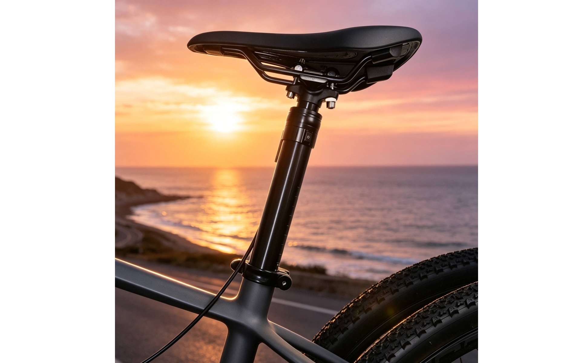 External Dropper Post 31.6mm External Cable Dropper Seatpost 100mm Travel