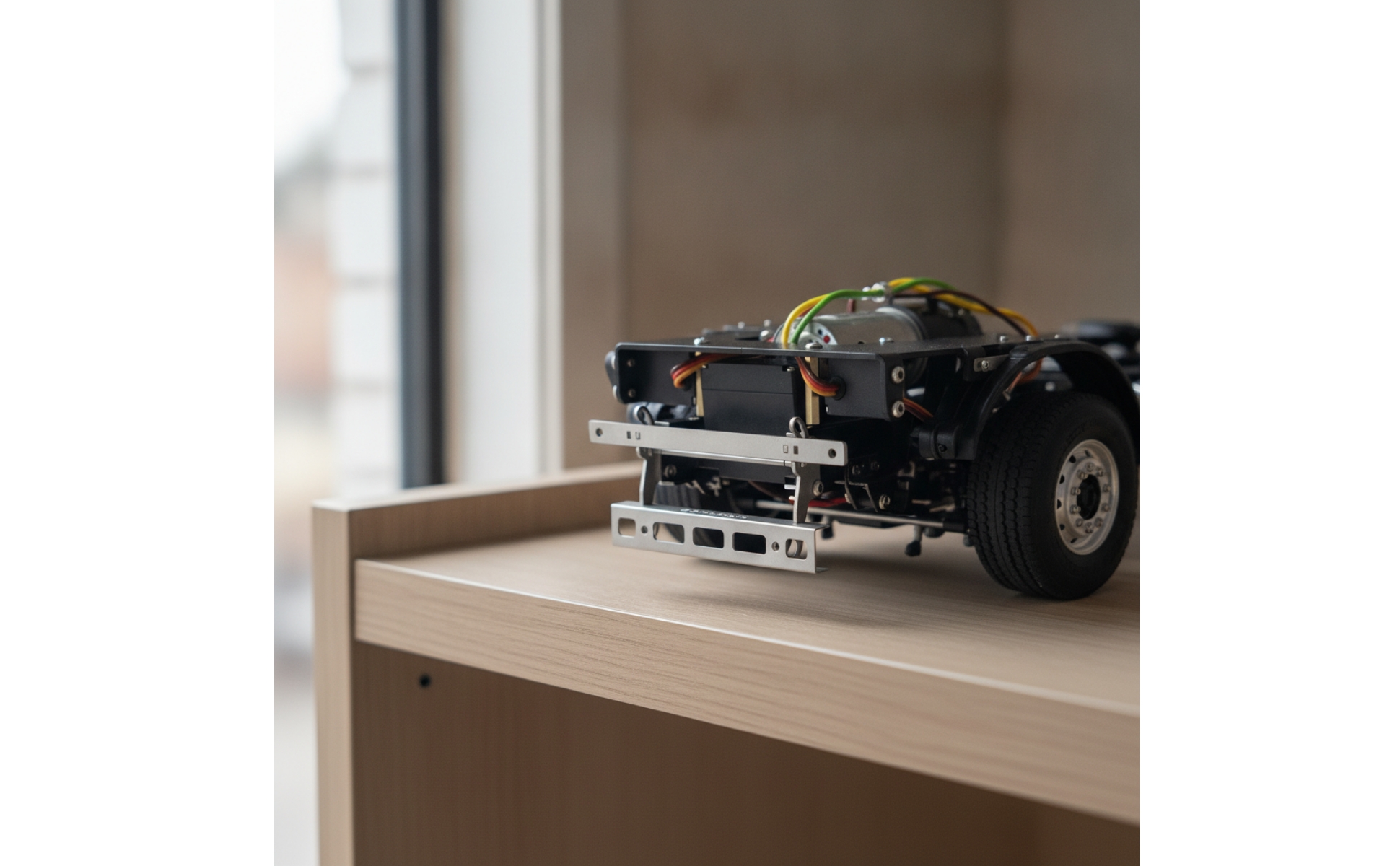 Cab Support Bracket with Screws Aluminum Alloy RC Truck Bracket Hinge-Style
