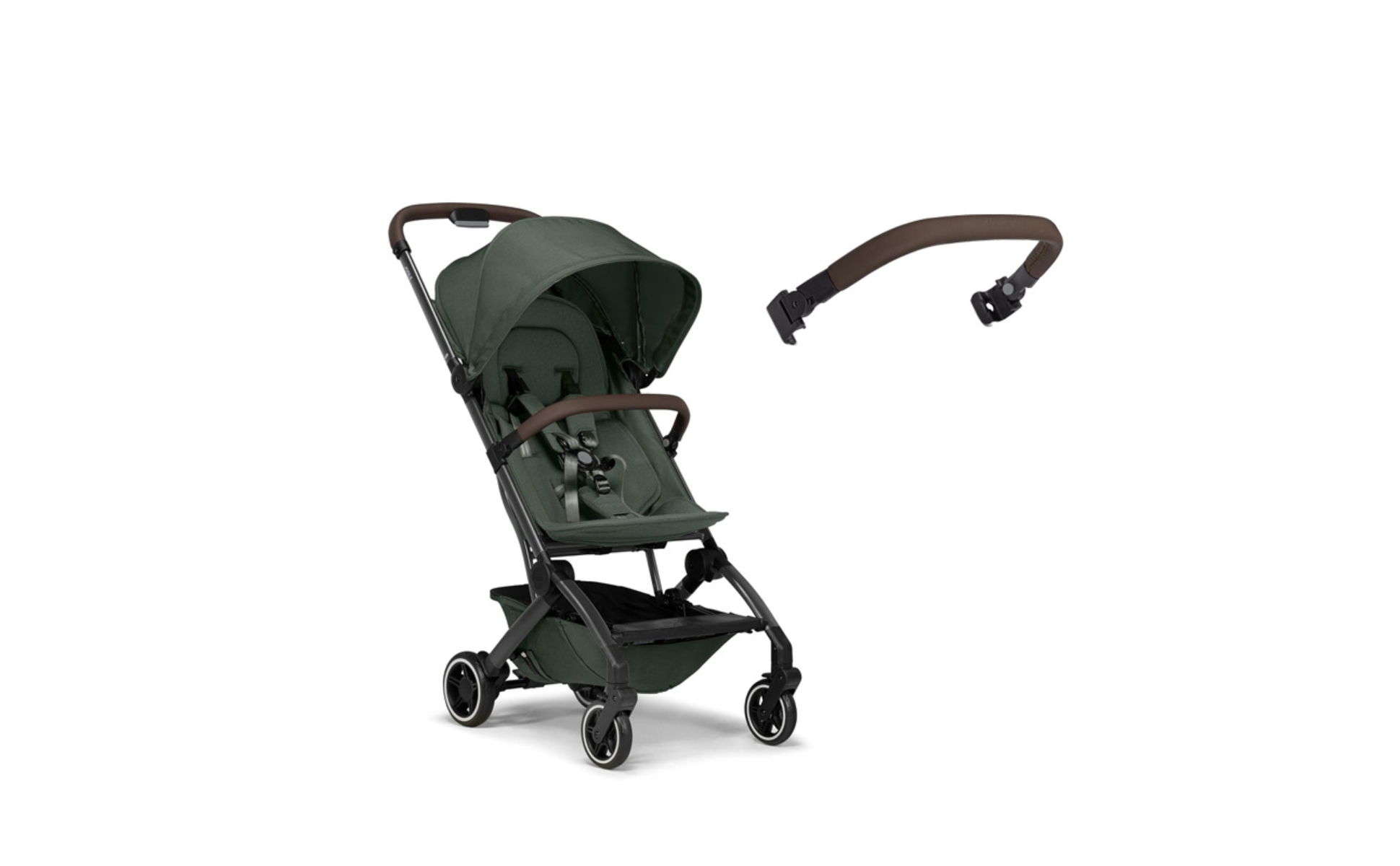 Stroller Bumper Bar Curved Stroller Armrest Textured for Babies, Toddlers