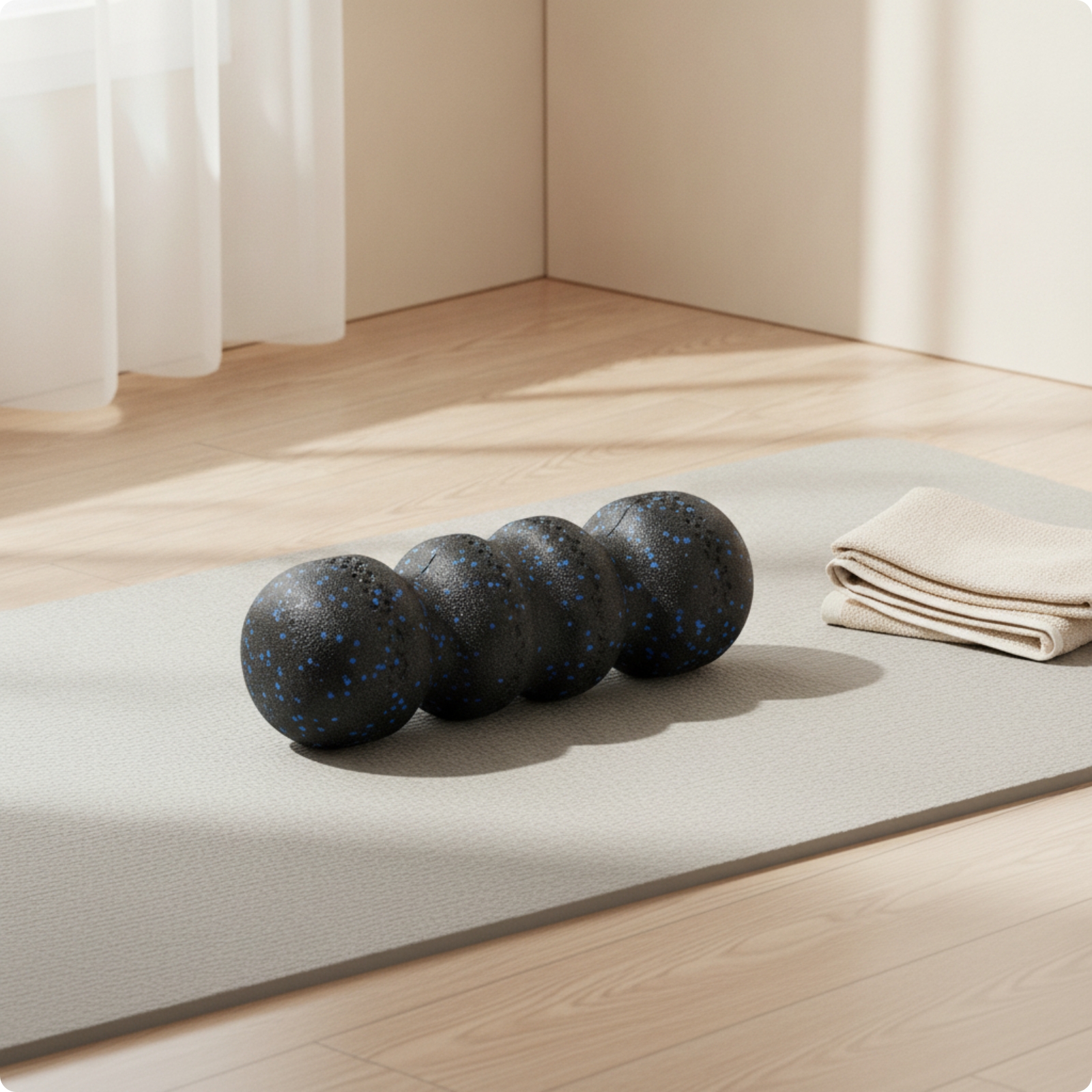 Expanded Polypropylene Foam Foam Roller Mobility Contoured Foam Roller Hard
